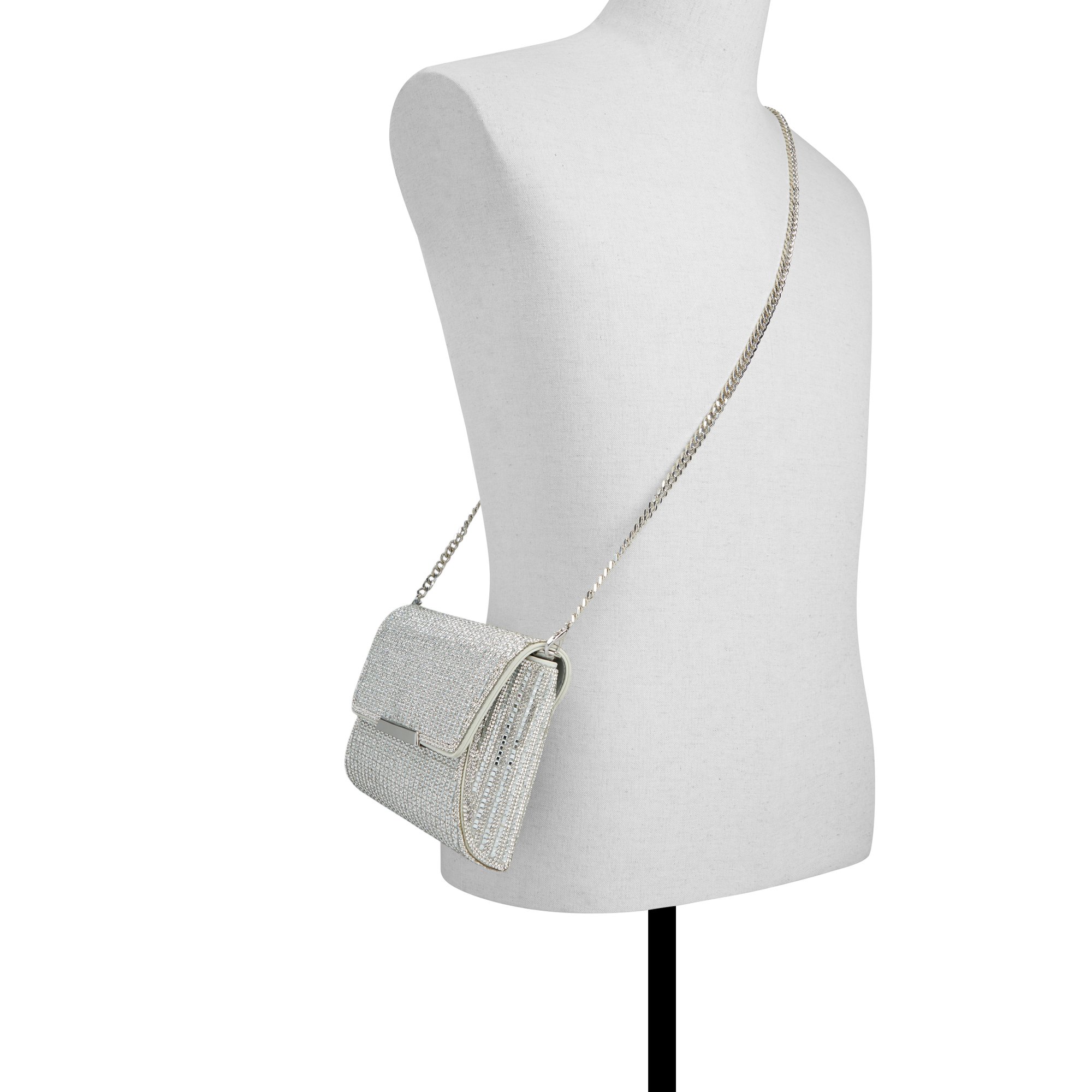 ALDO Rania - Women's Handbags Clutches & Evening Bags - Silver