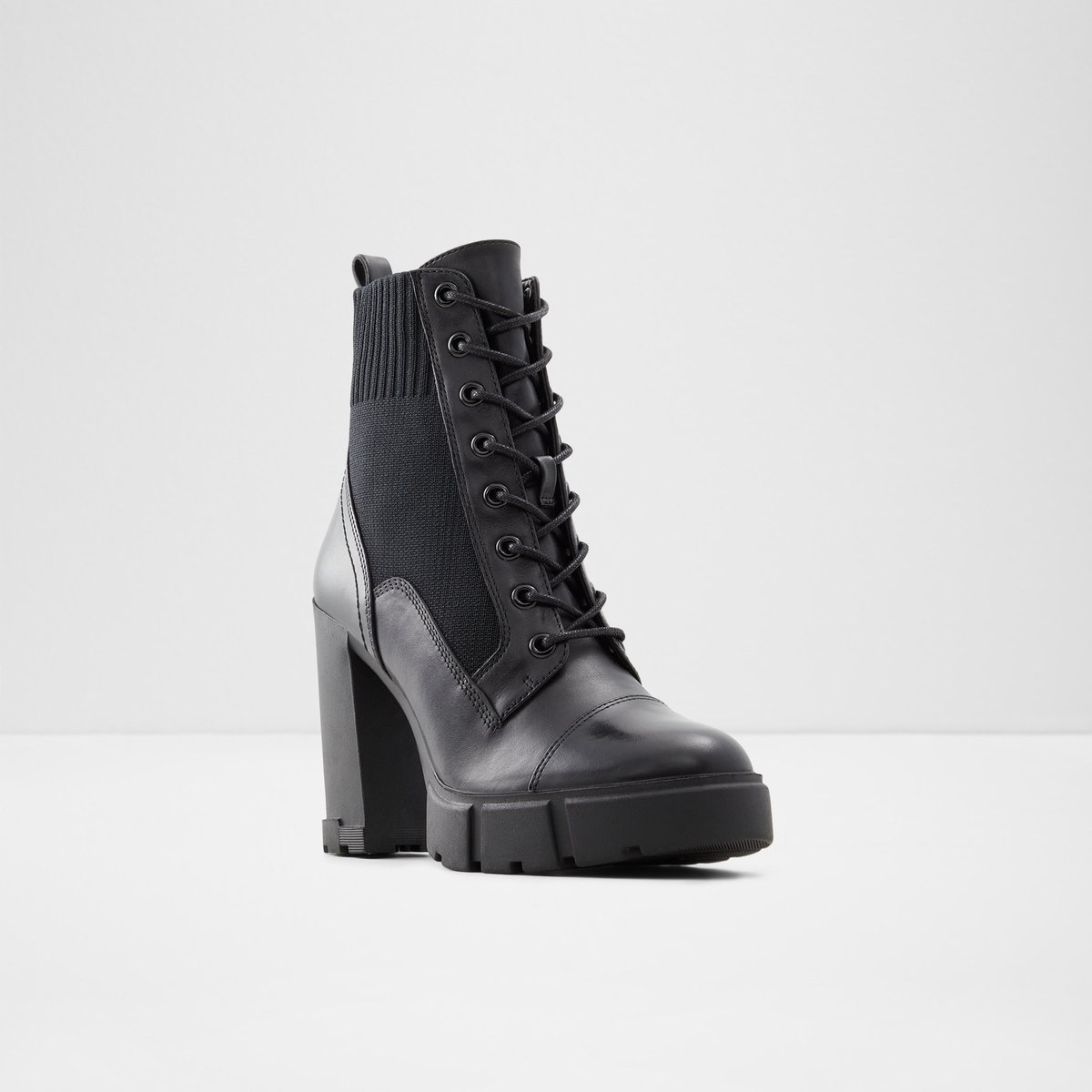 Rebel Black Women's Combat boots | ALDO Canada