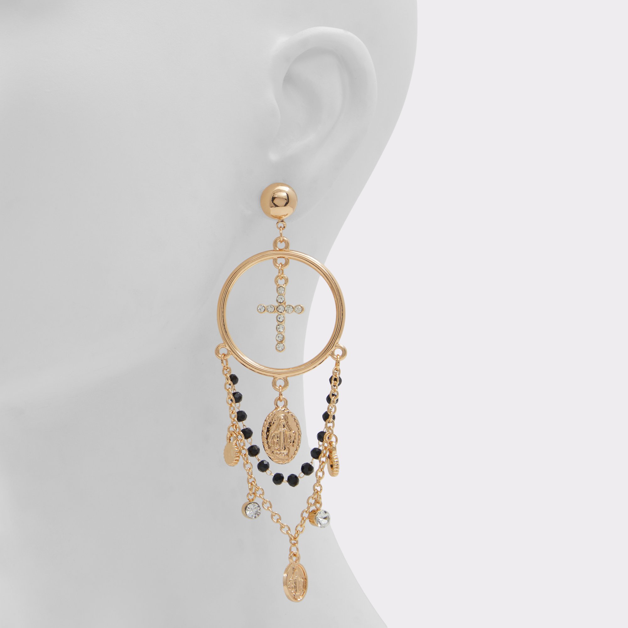 Reedan Black/Gold Multi Women's Earrings | ALDO Canada