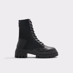 알도 ALDO Reflow Black Womens Combat Boots
