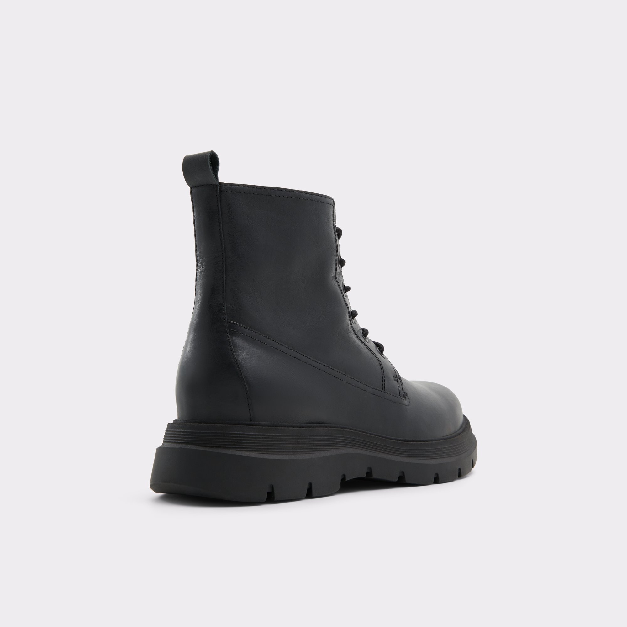 Reish Black Leather Smooth Men's Lace-Up Boots | ALDO Canada