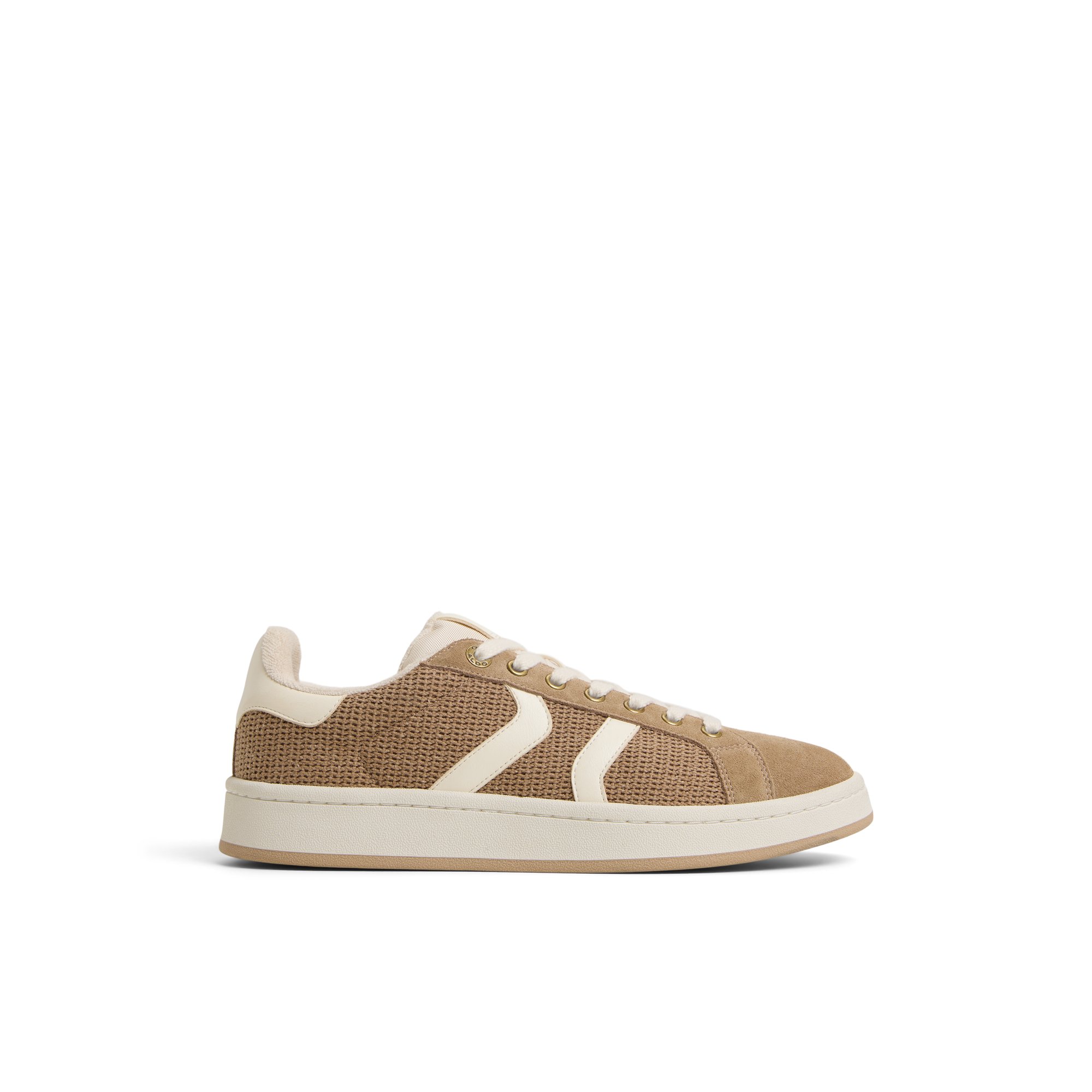 ALDO Retrokicks - Men's Low Top Sneakers - Beige, Size 9