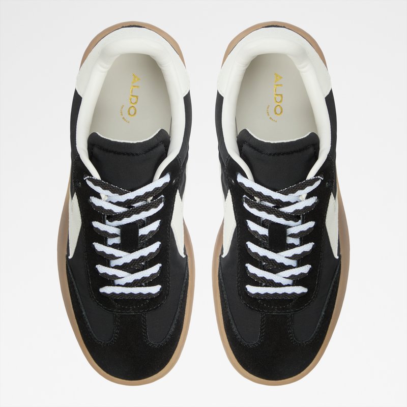 retrostep zapatos deportivo de mujer-negro_8black