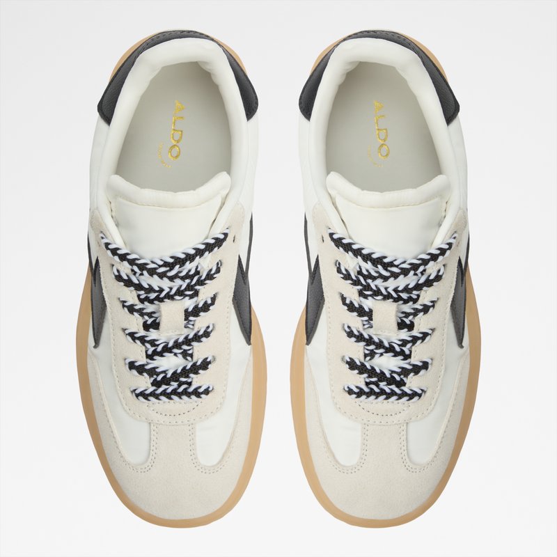 retrostep zapatos deportivo de mujer-blanco_8white