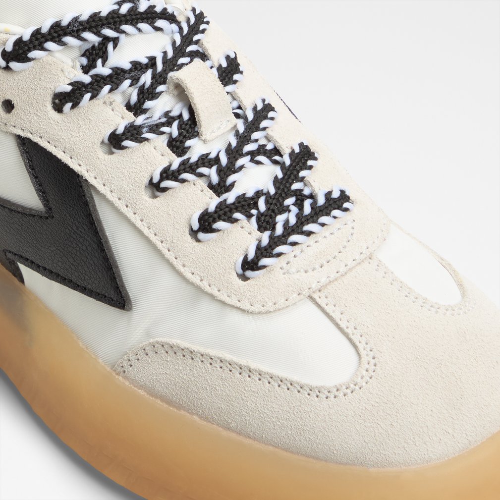 ALDO●シリア フラットシューズ - White retrostep_white_122-003-
