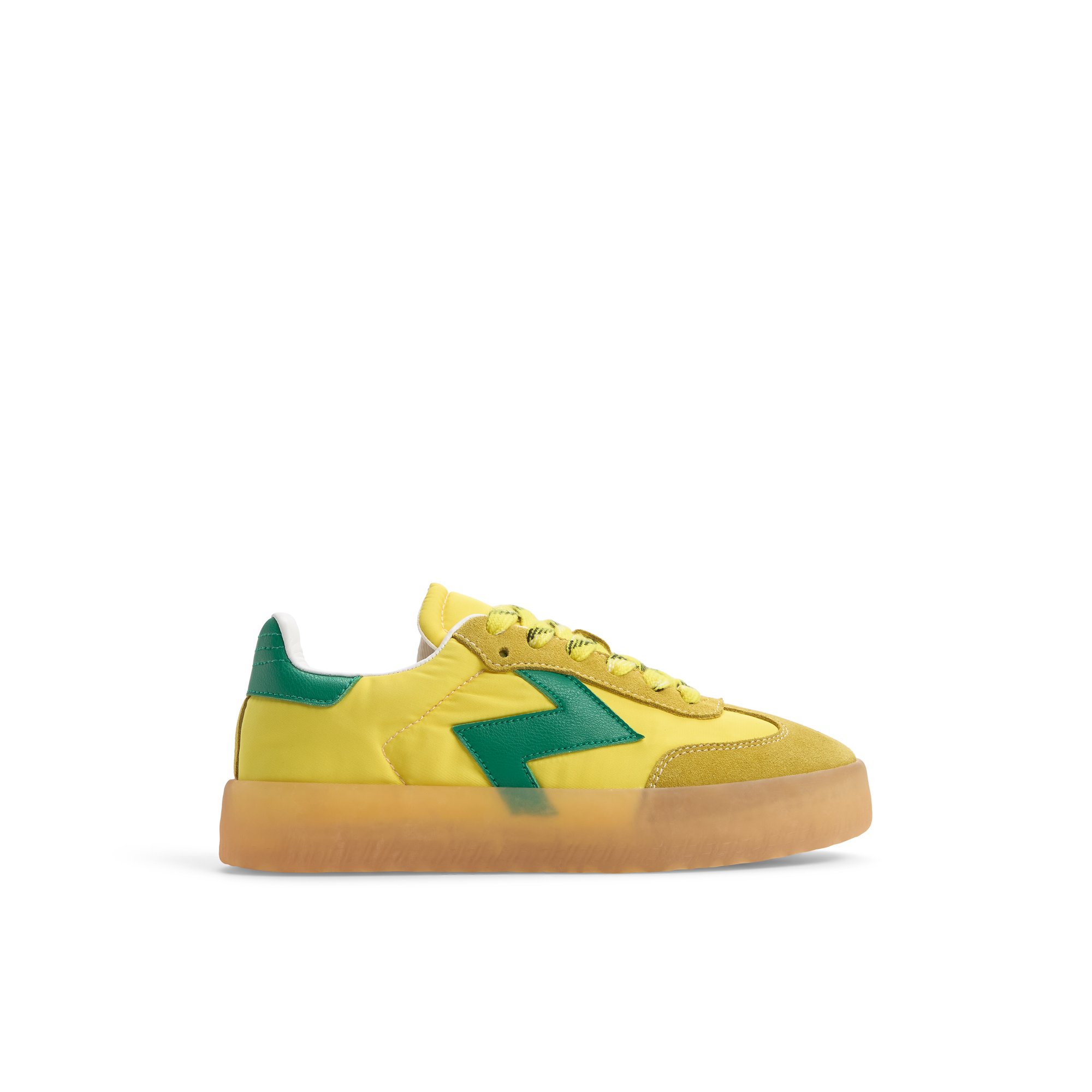 ALDO Retrostep - Women's Low Top Sneaker Sneakers - Yellow, Size 5