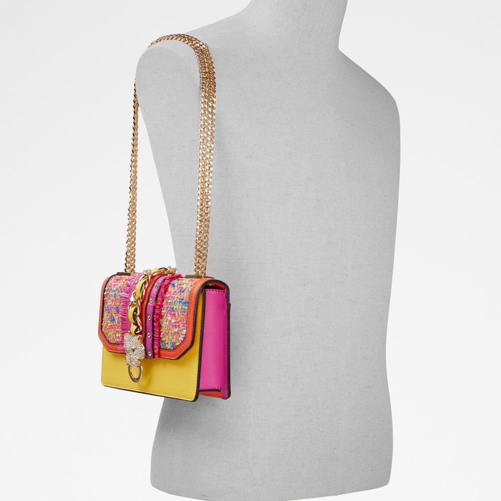 Rheanastraw Pink Overflow Women's Crossbody Bags | ALDO US