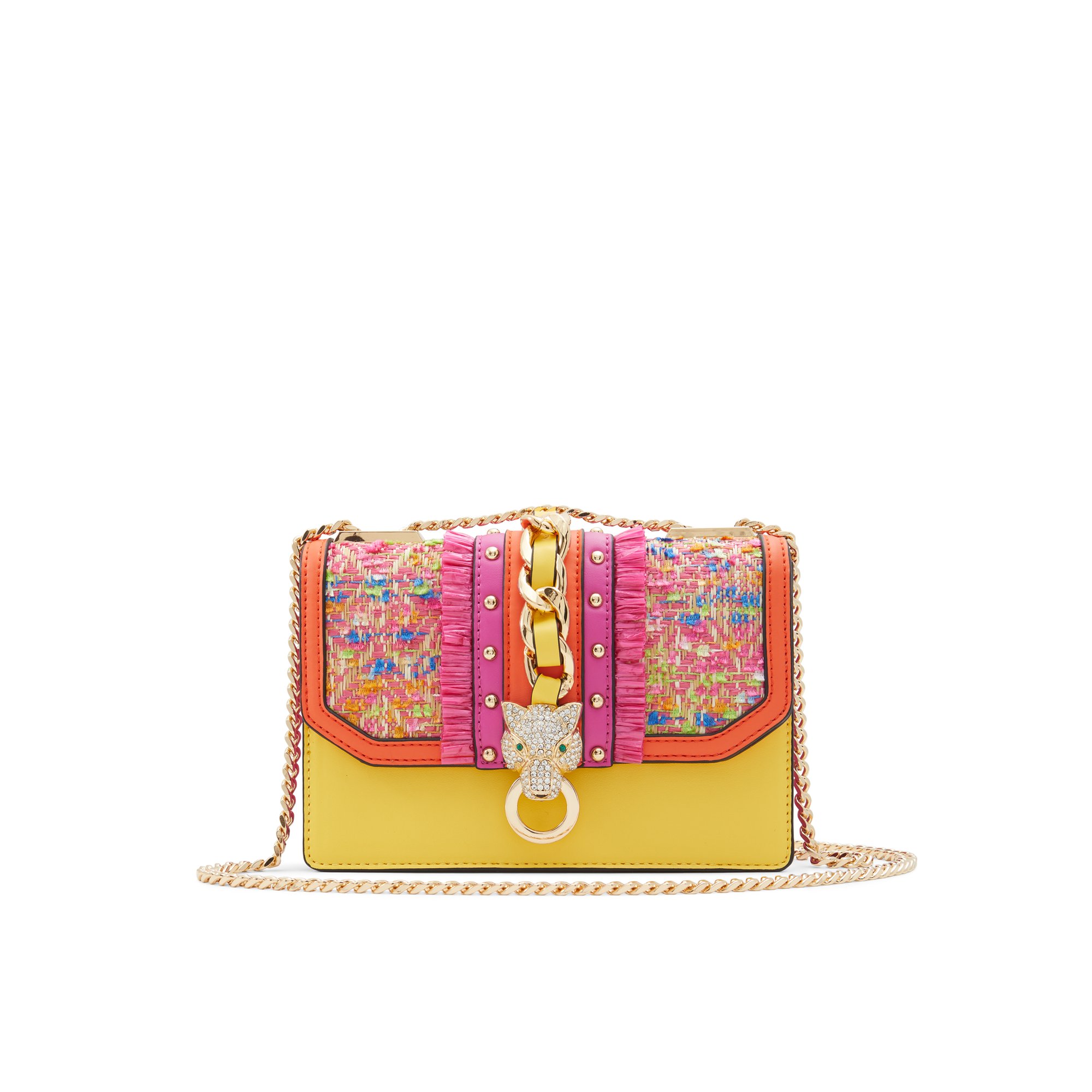 ALDO Rheanastraw - Women's Crossbody Handbag - Pink