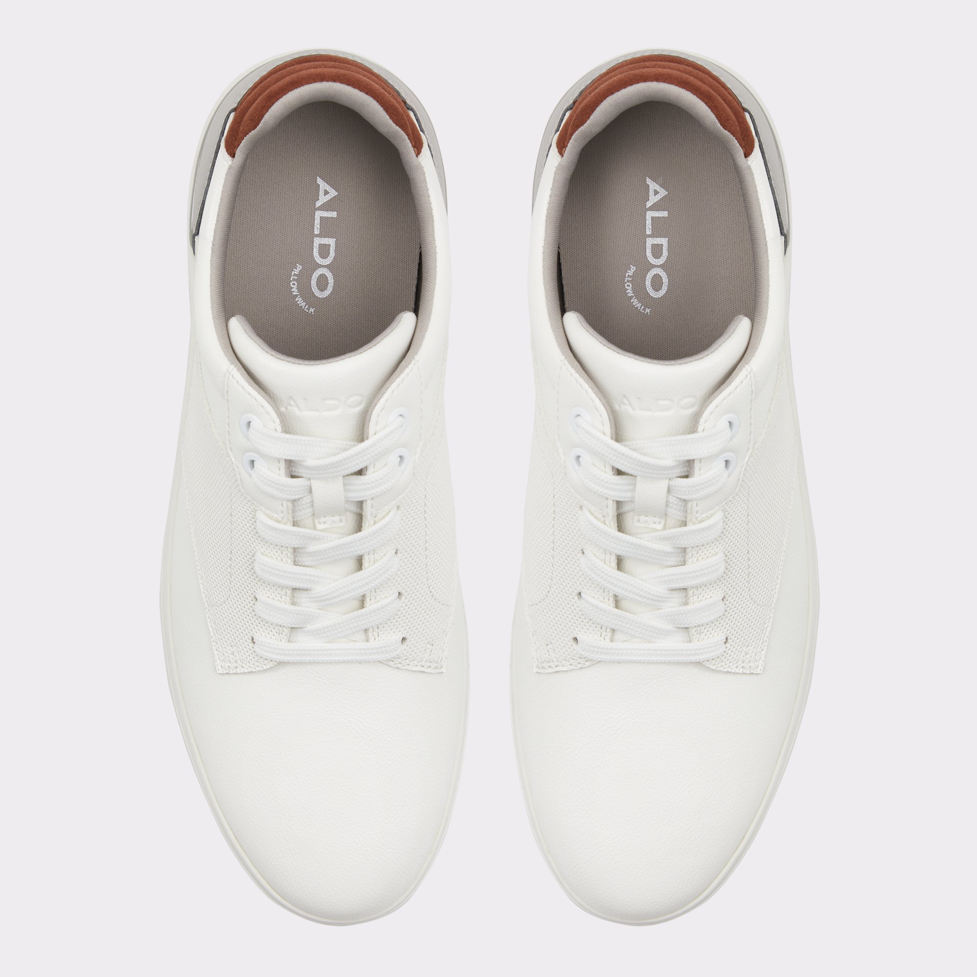 Rigidus White Synthetic Nubuck Men's Sneakers | ALDO Canada