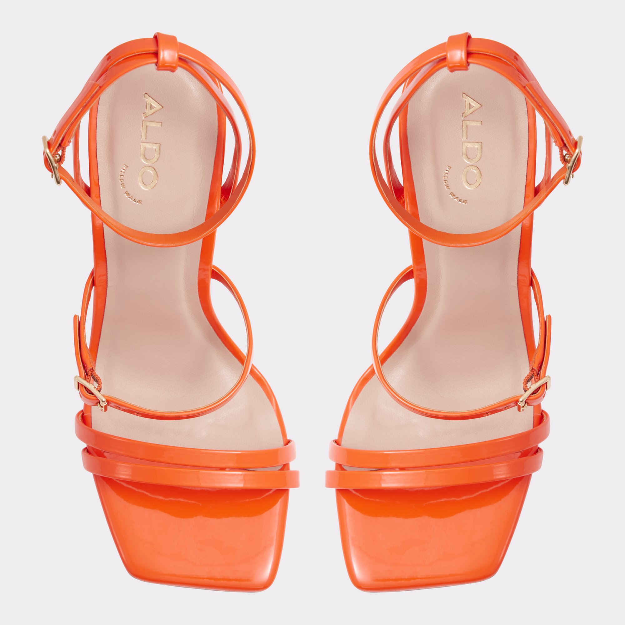 Rostyn Bright Orange Women's Strappy sandals | ALDO US