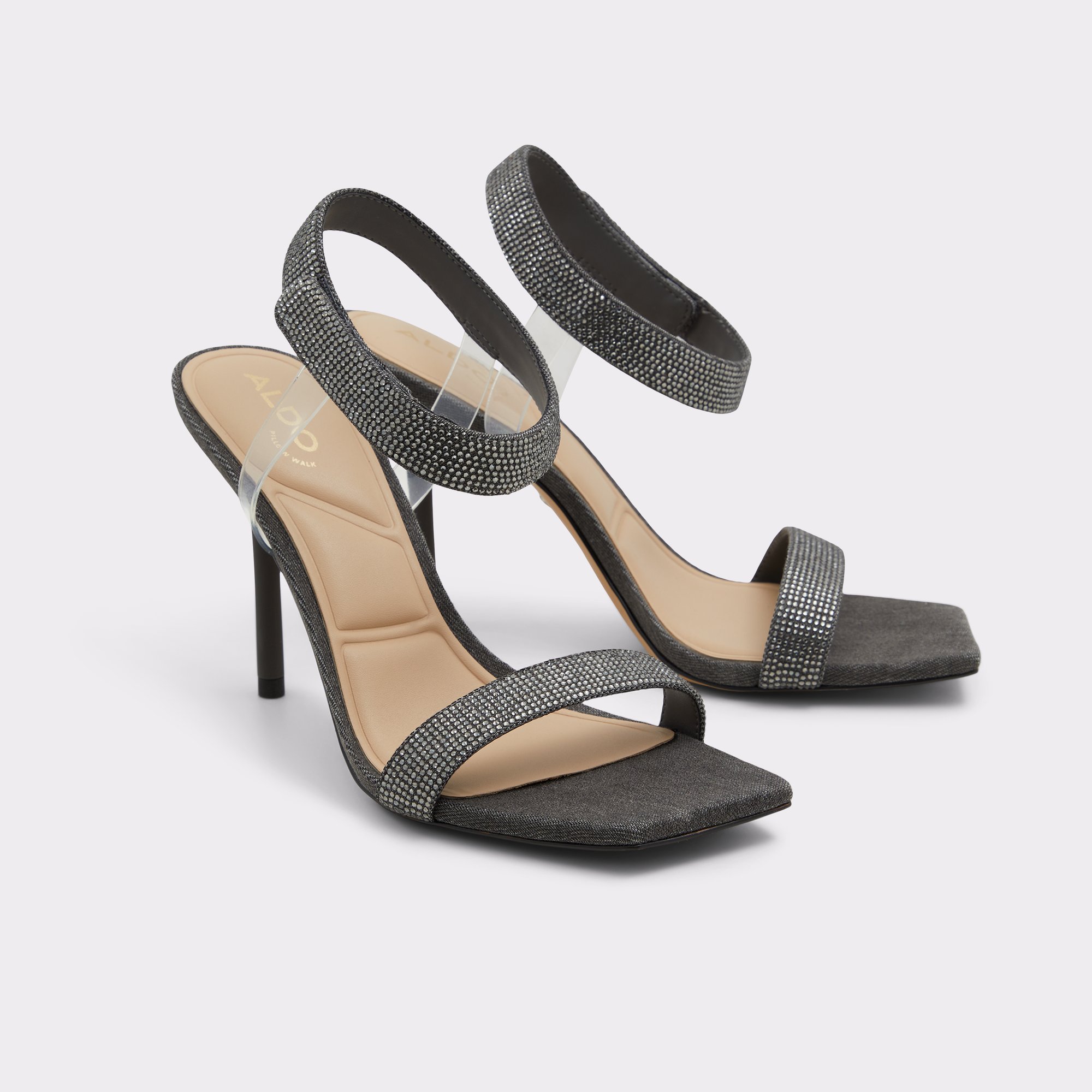 Rosy Dark Grey Women's High heels | ALDO Canada