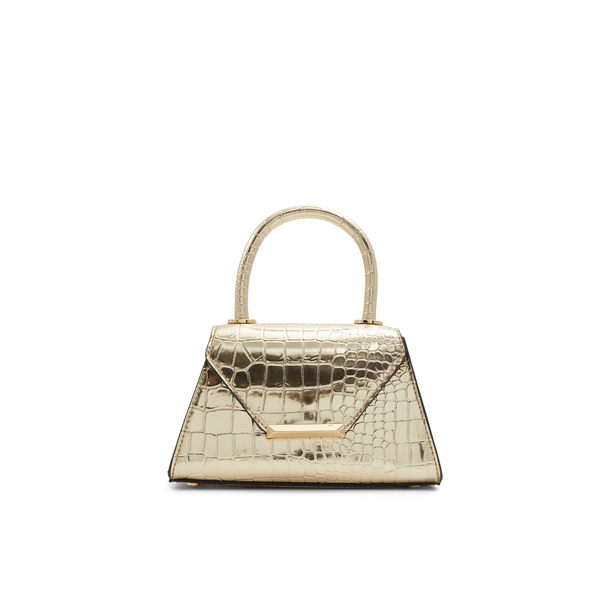 ALDO Rotanaax - Women's Top Handle Handbag - Gold