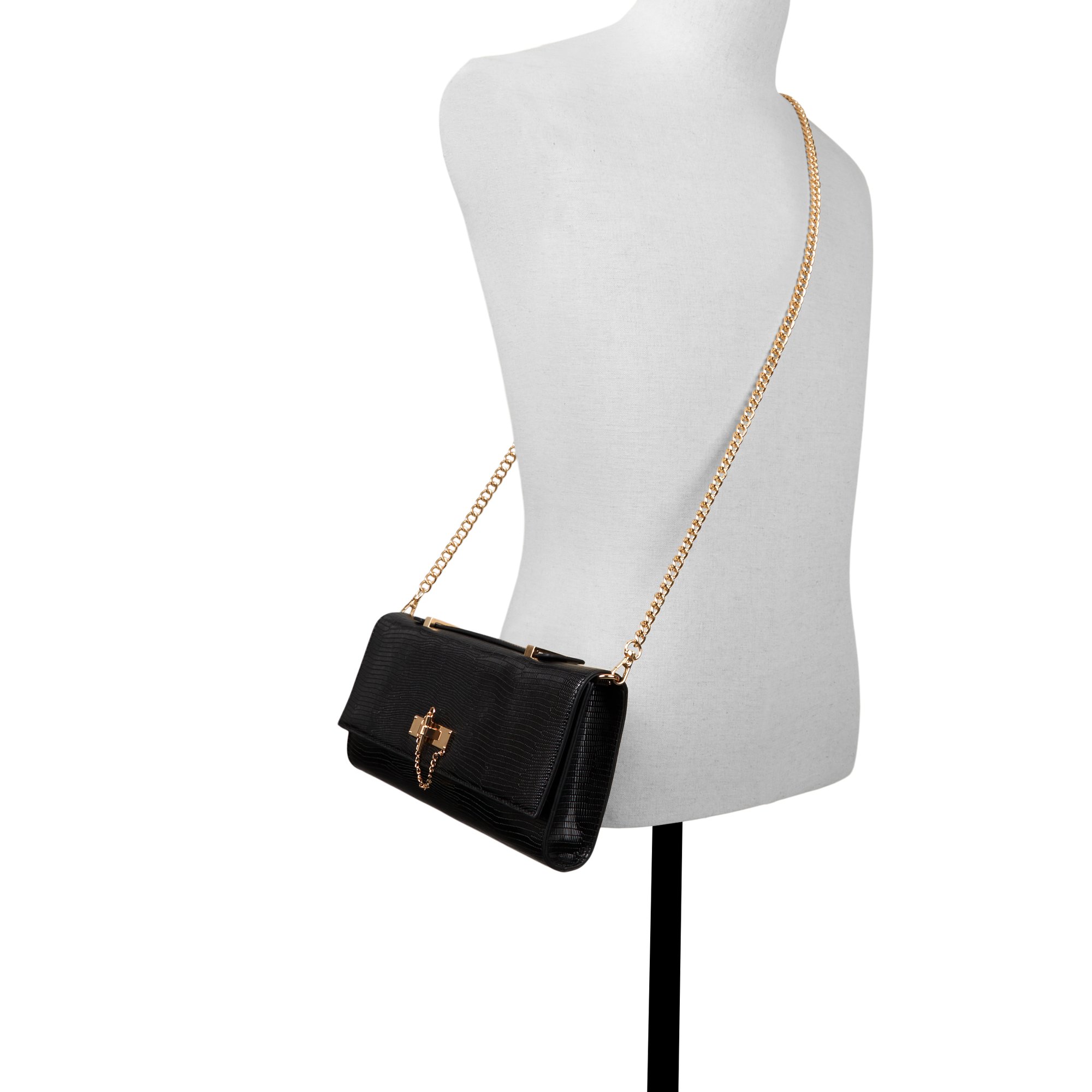 ALDO Roux - Women's Handbags Clutches & Evening Bags - Black
