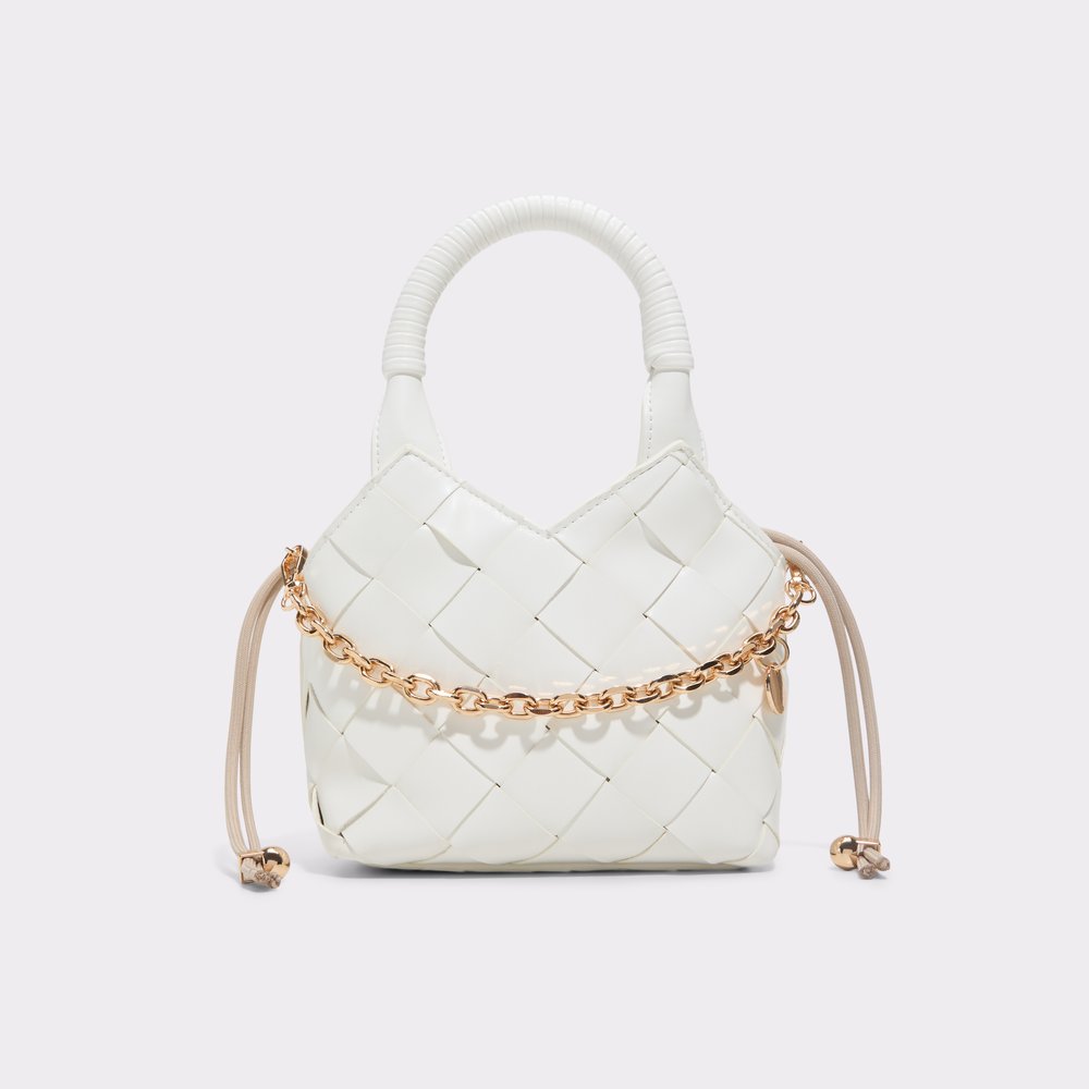 ALDO◆2WAY ロイフ バケット バッグ White royffeex_white_100-002-