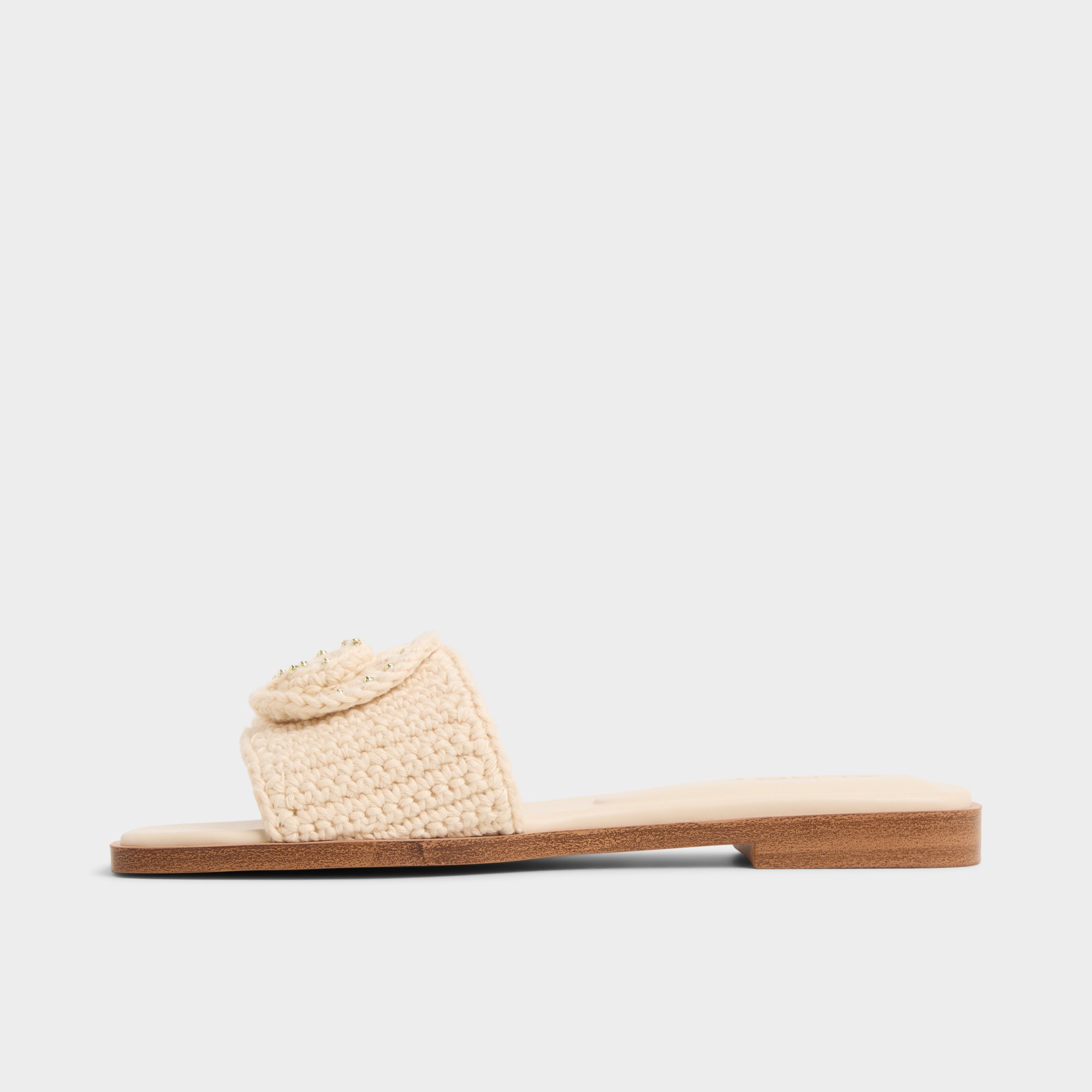 【ALDO】 ★ フラット スライド サンダル ★ MOUNIS ★ BEIGE sabbia_beige_276-003-