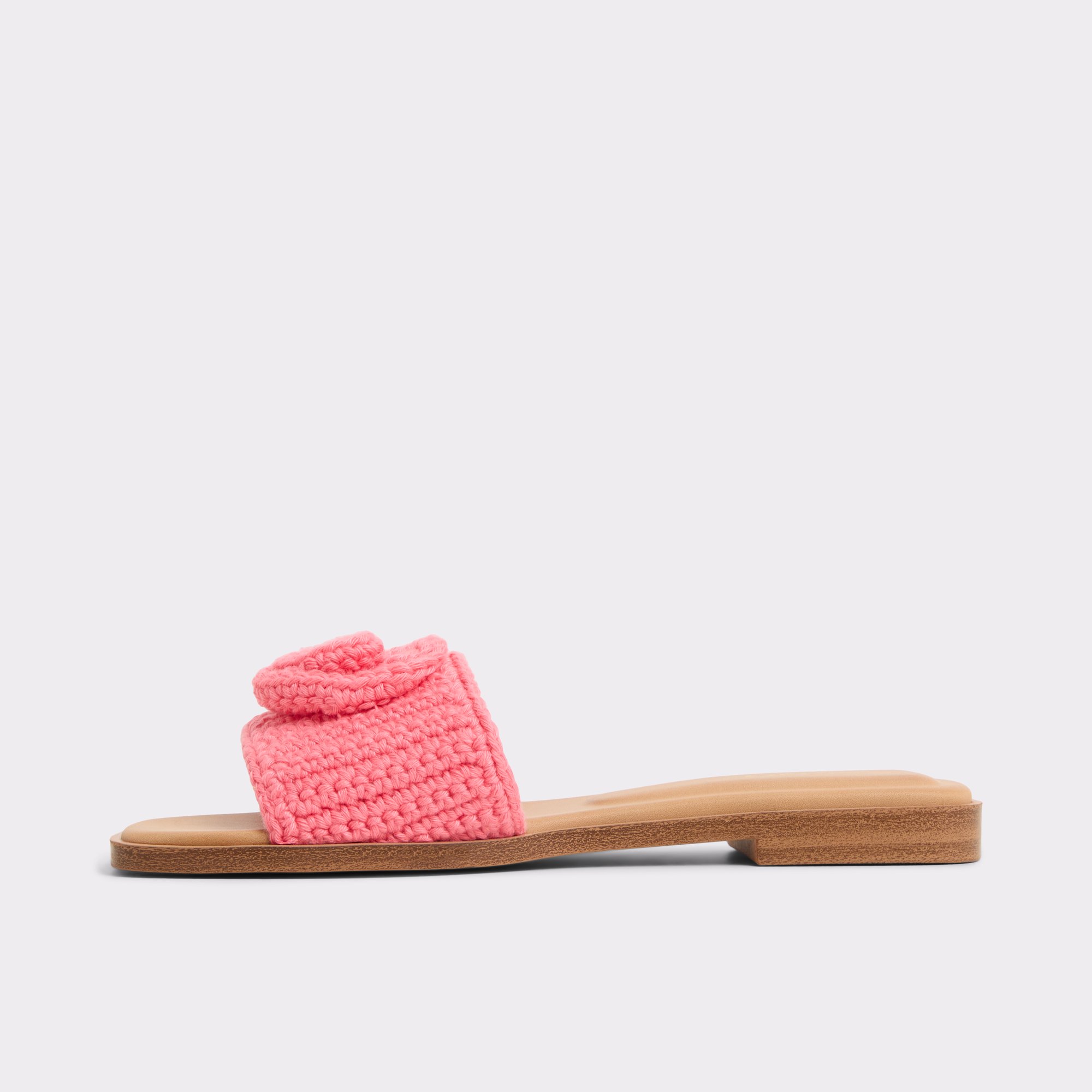 Sabbia Rose Moyen Femmes Sandales à talon plat | ALDO Canada