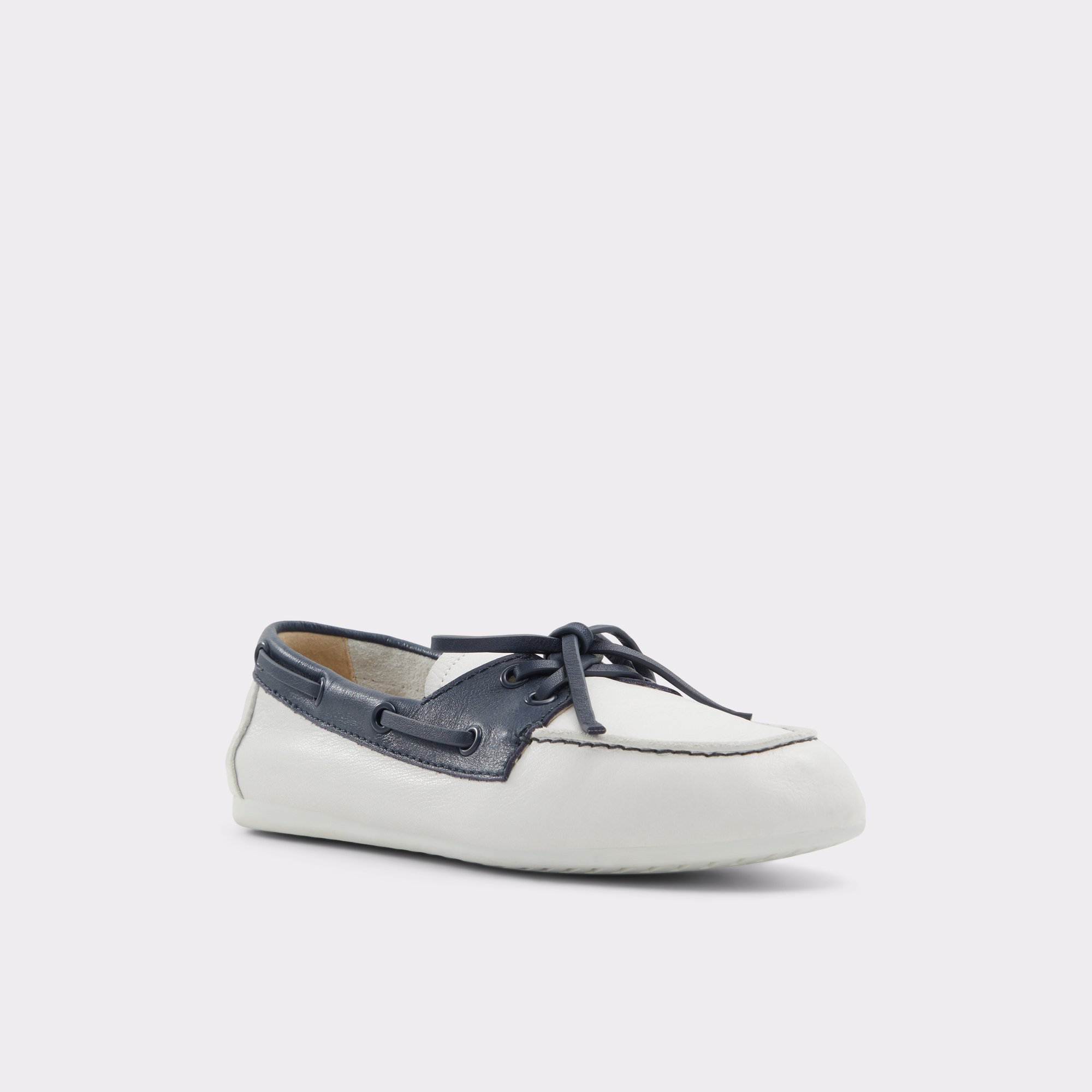 Sail White/Navy Women's Loafers & Oxfords | ALDO Canada