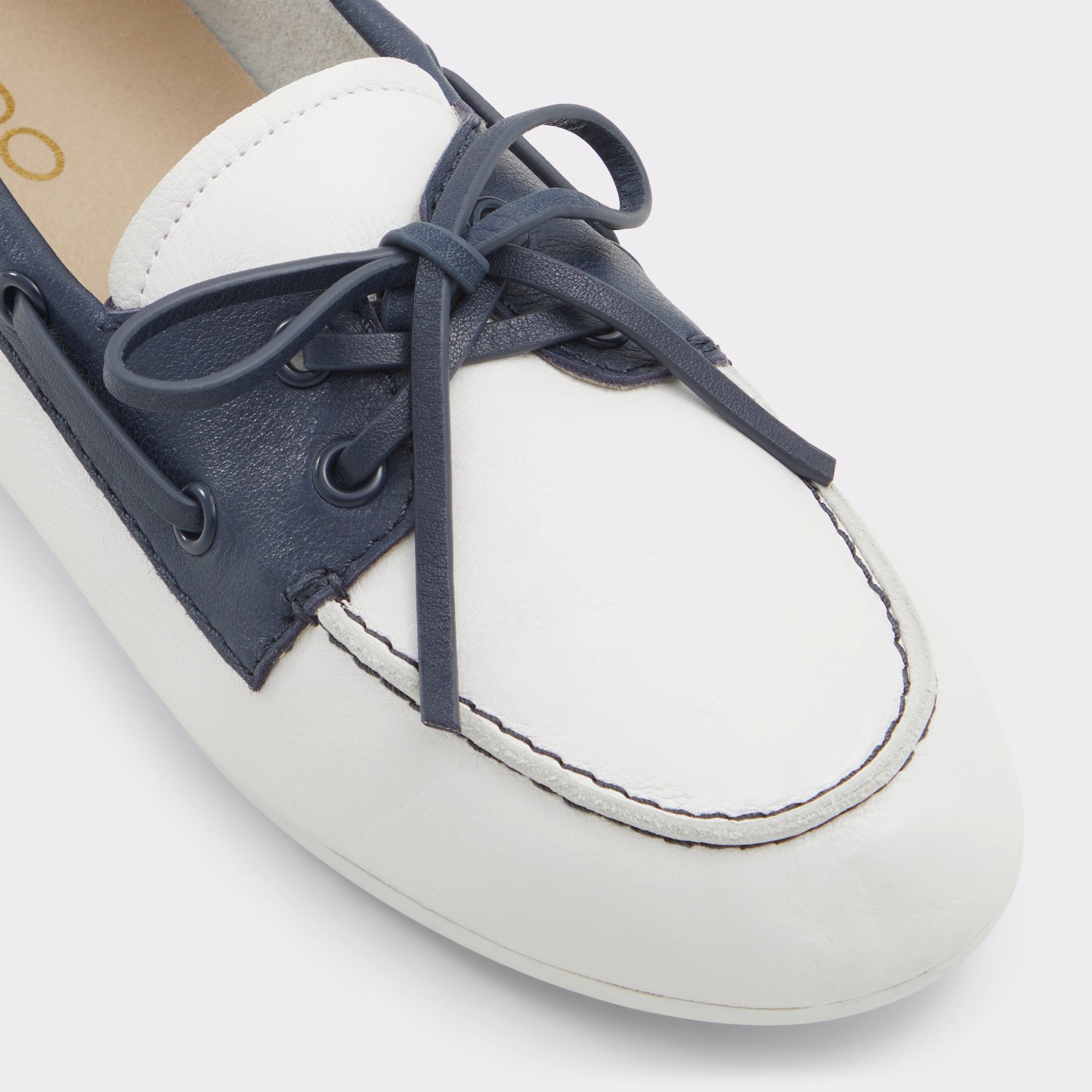 Sail White/Navy Women's Loafers & Oxfords | ALDO Canada