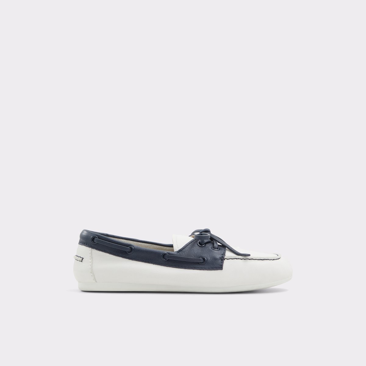 Sail White/Navy Women's Loafers & Oxfords | ALDO Canada