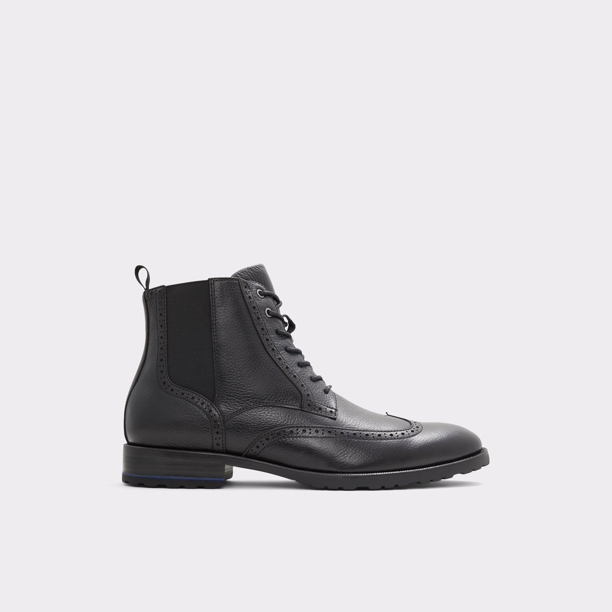 Salinger Black Leather Smooth Men's Boots | ALDO Canada