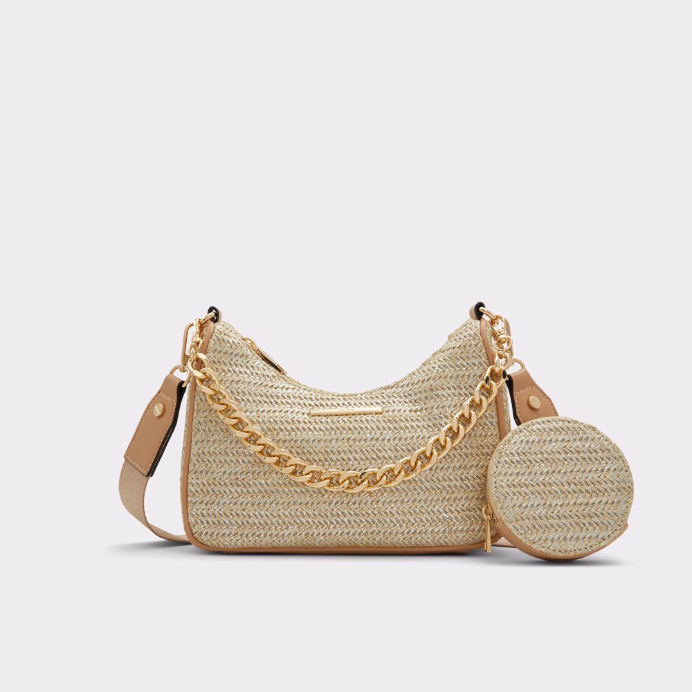 Santana Medium Beige Women's Shoulder Bags | ALDO US