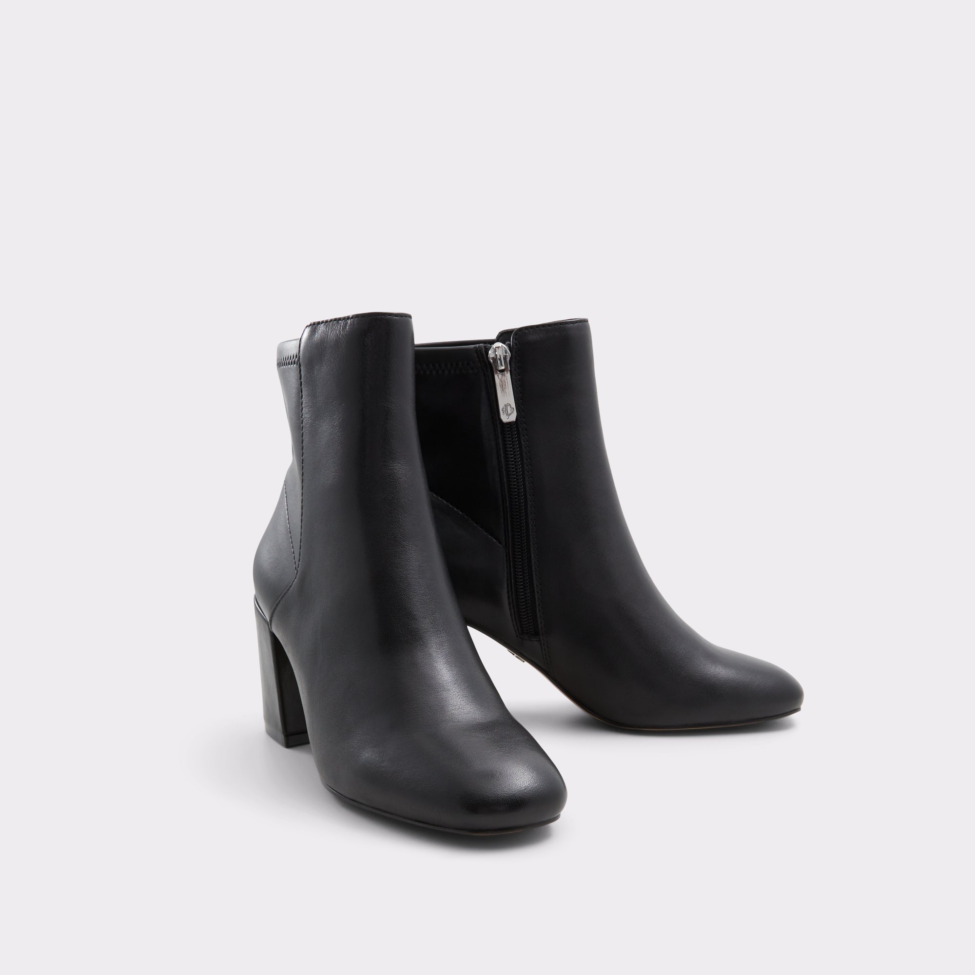 Black mini boots top