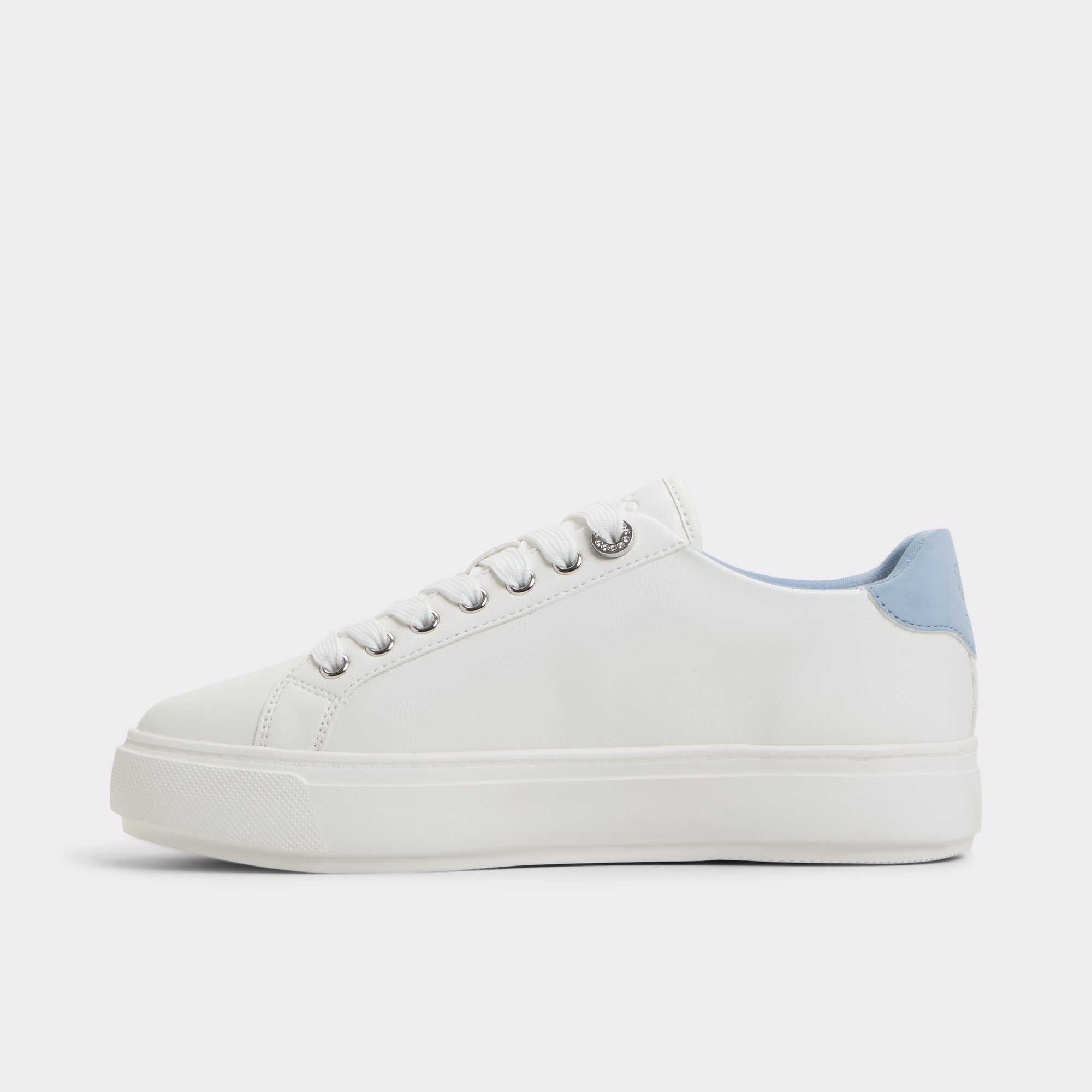 Saxony White/Multi Women's Platform and wedge sneakers | ALDO US