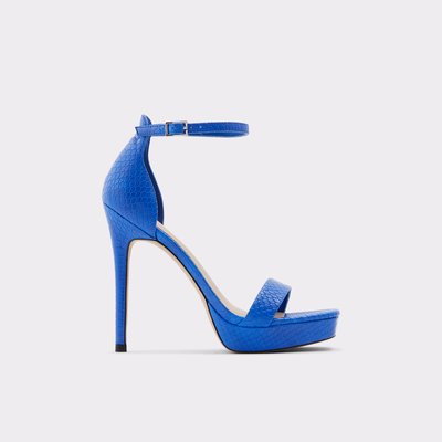 Scarlett Bright Blue Women's Heeled sandals | ALDO US