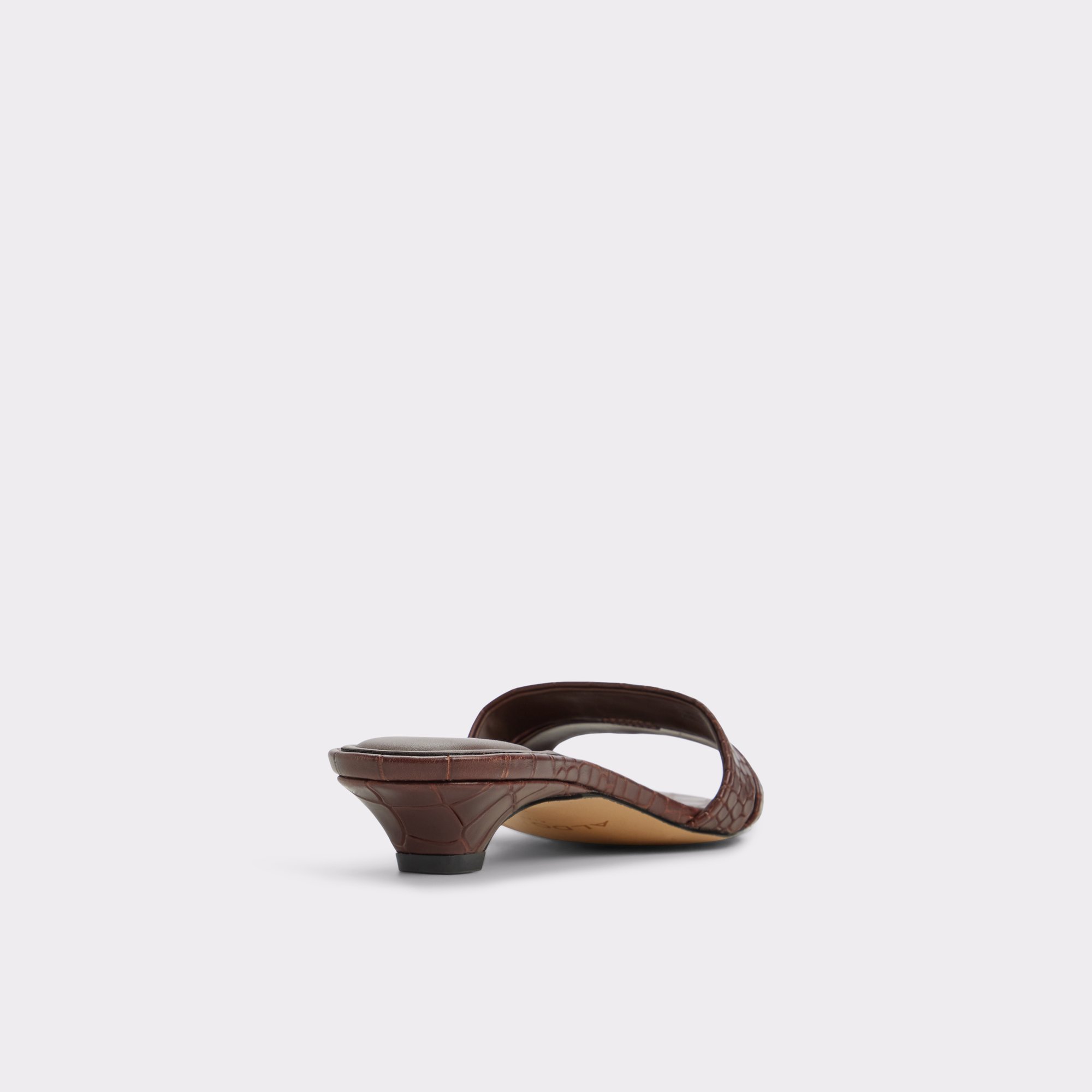 Scarletta Marron Foncé Femmes Mules a talons | ALDO Canada