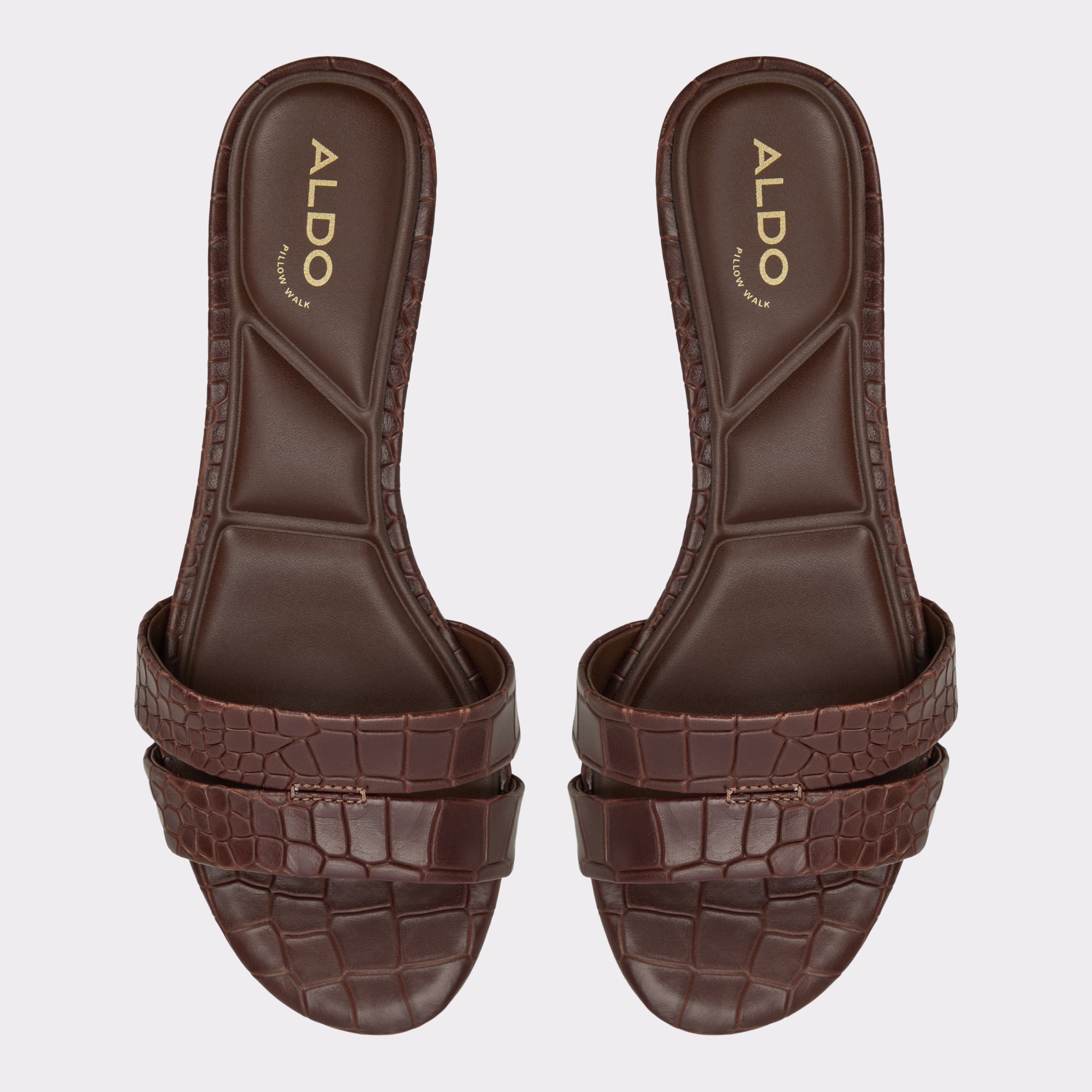 Scarletta Marron Foncé Femmes Mules a talons | ALDO Canada