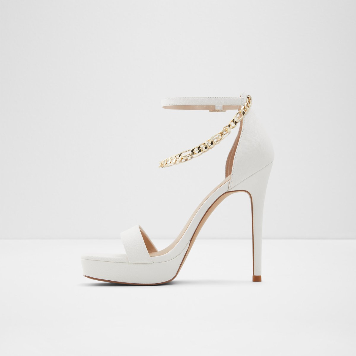 Scarlettchain White Women's Heeled sandals | ALDO US