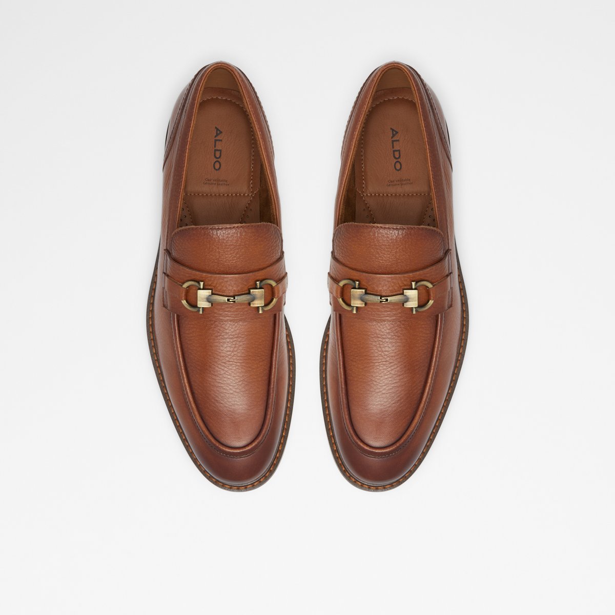 Schergerflex Cognac Leather Tumbled Men's Dress Shoes | ALDO US