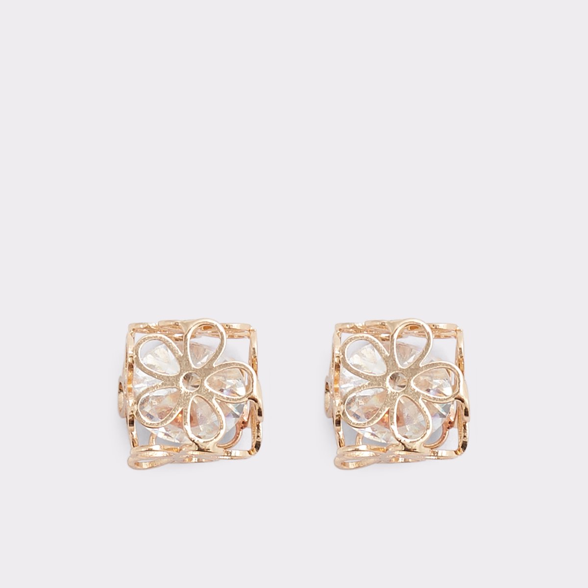 Gold-Clear Women's Earrings | US
