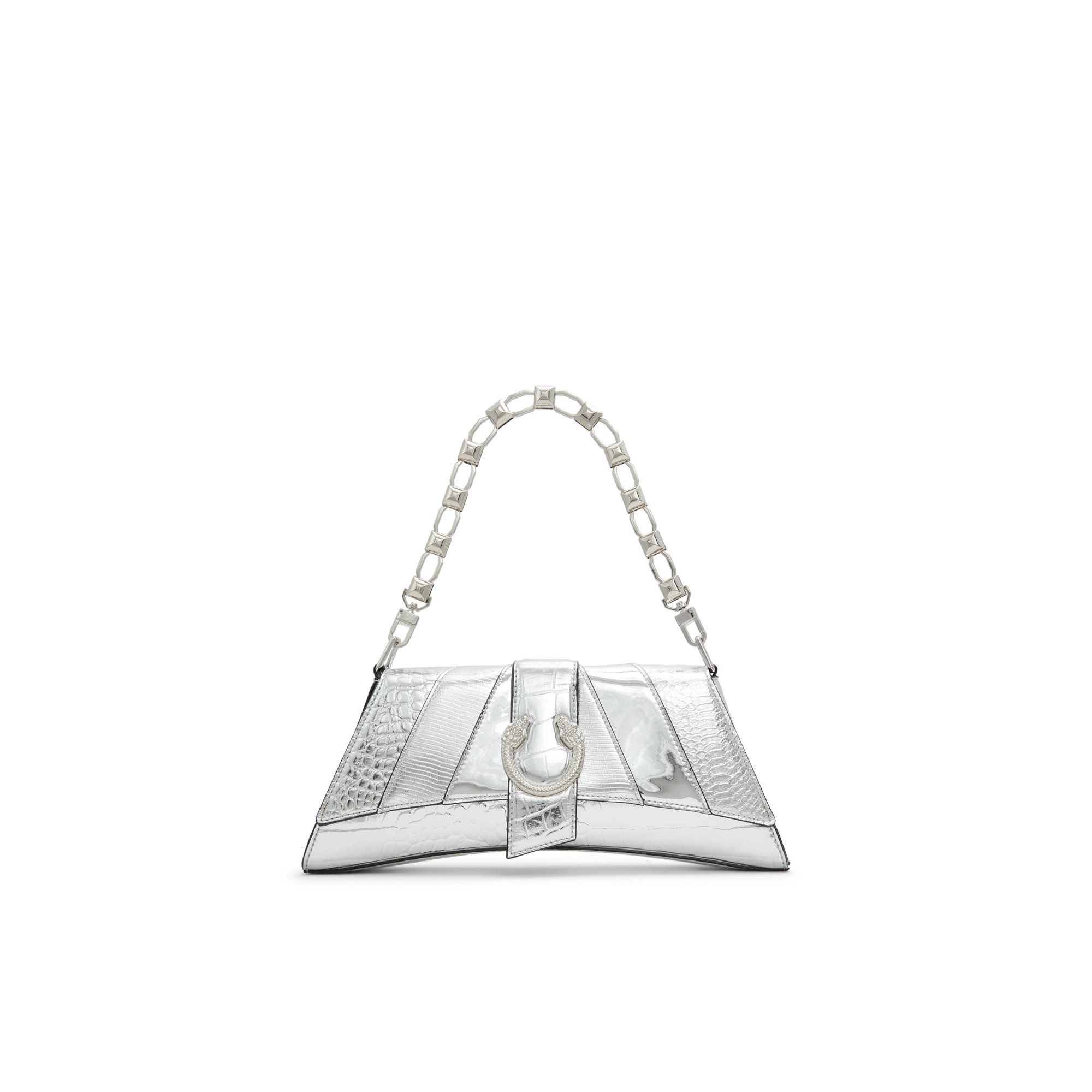 ALDO Scylla - Women's Shoulder Bag Handbag - Silver