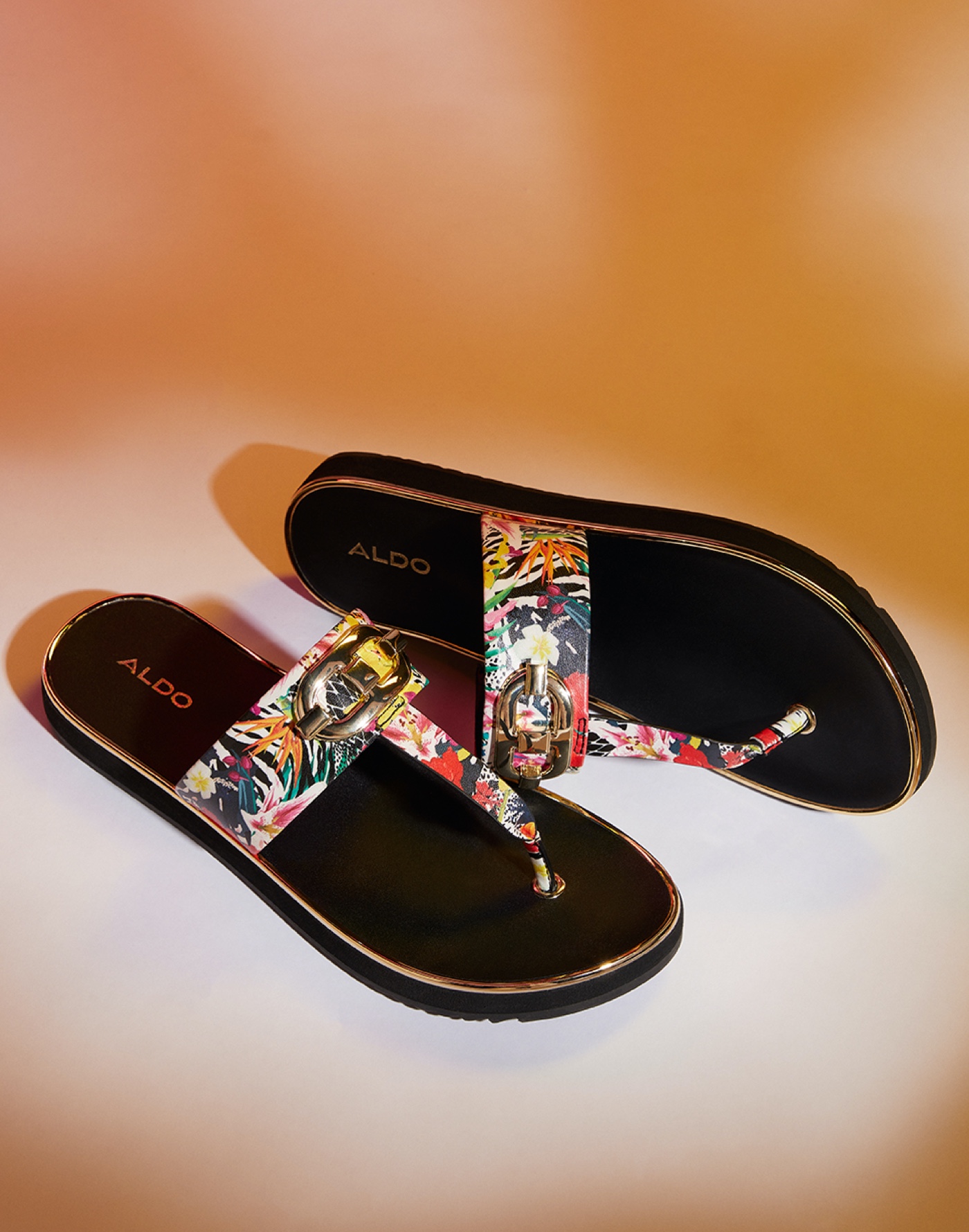 aldo slip on sandals