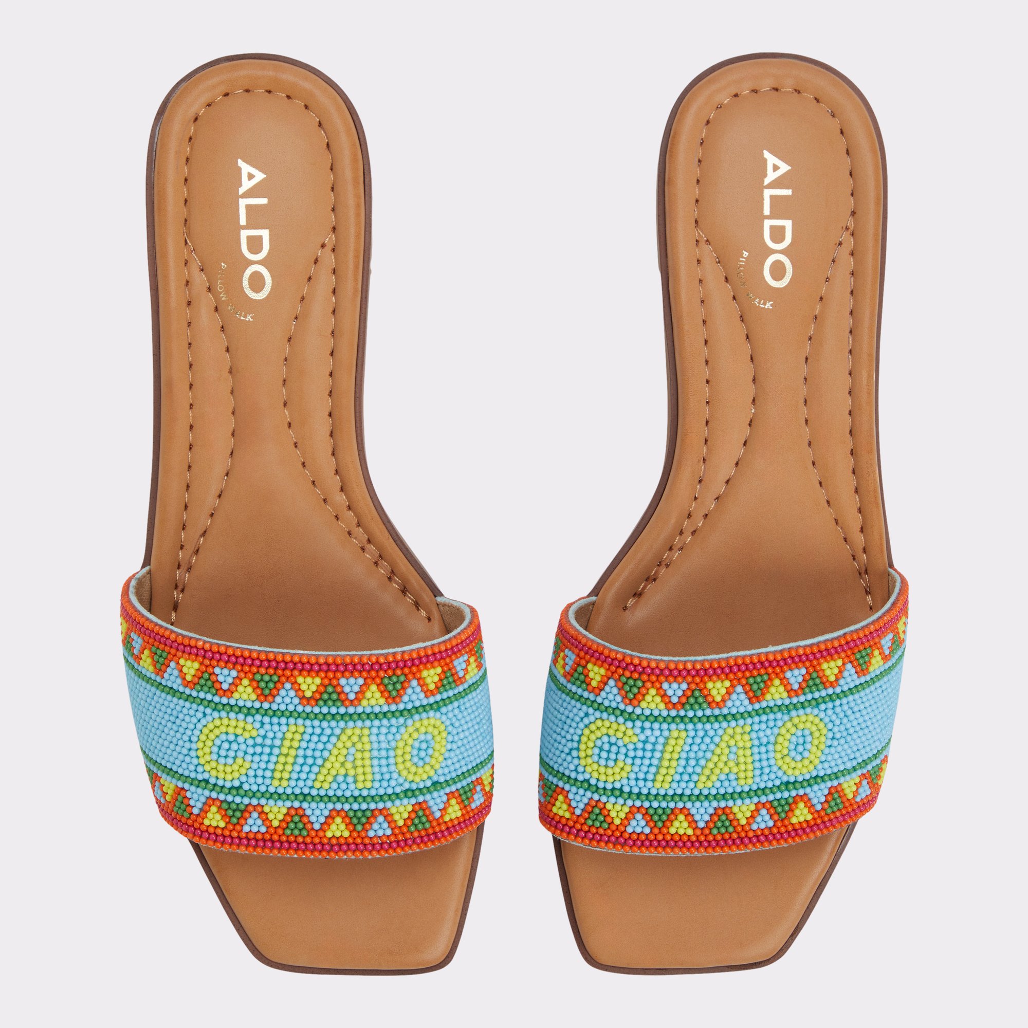Seavacay Multi Vif Femmes Sandales à talon plat | ALDO Canada