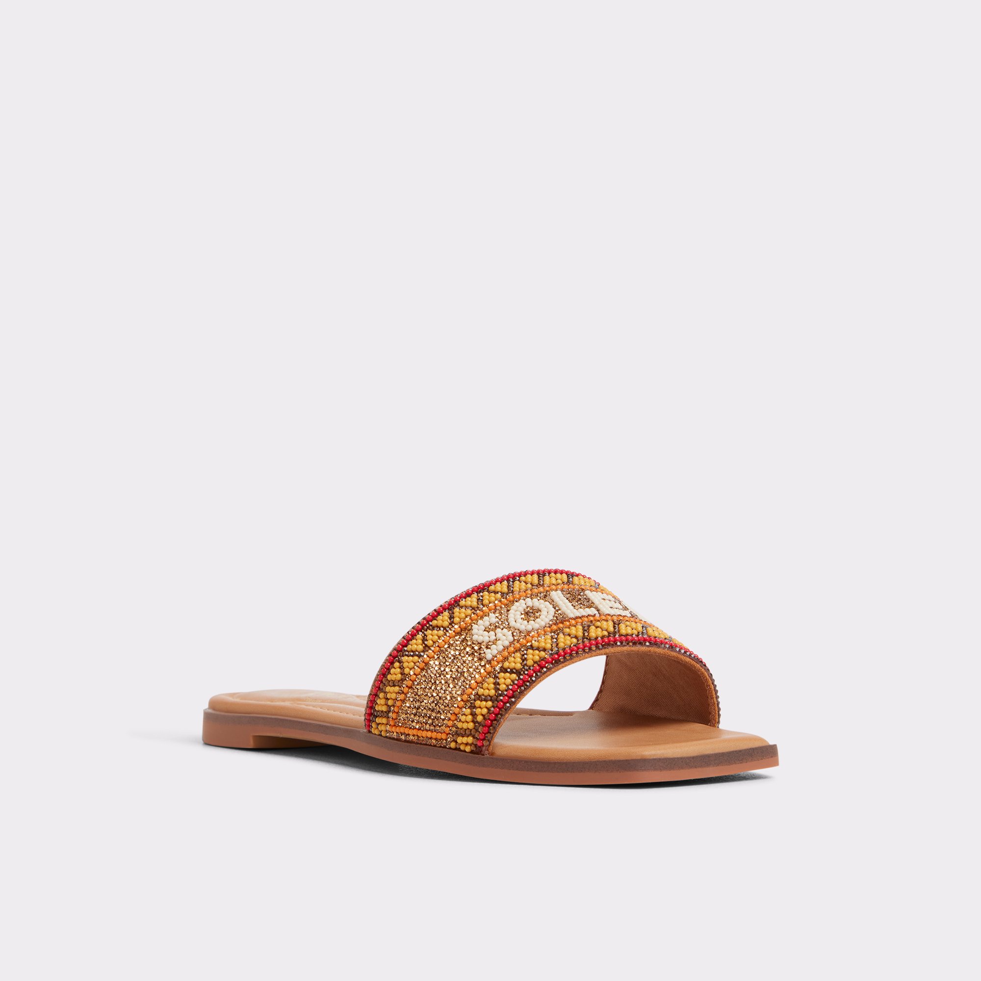 Seavacay Marron Multi Femmes Sandales à talon plat | ALDO Canada
