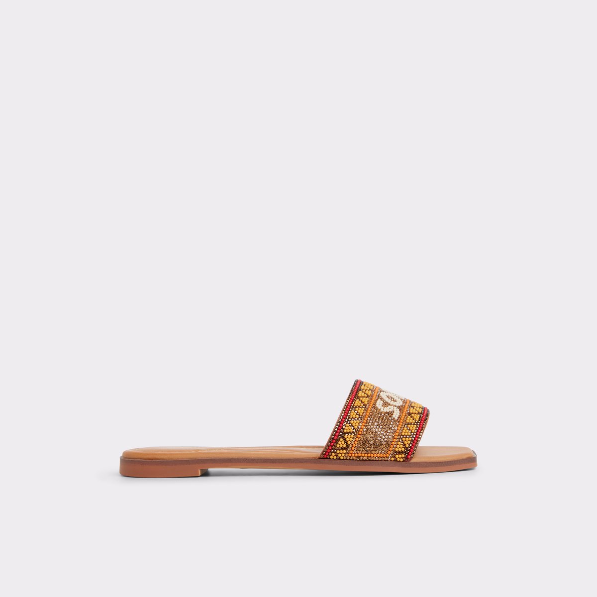 Seavacay Marron Multi Femmes Sandales à talon plat | ALDO Canada