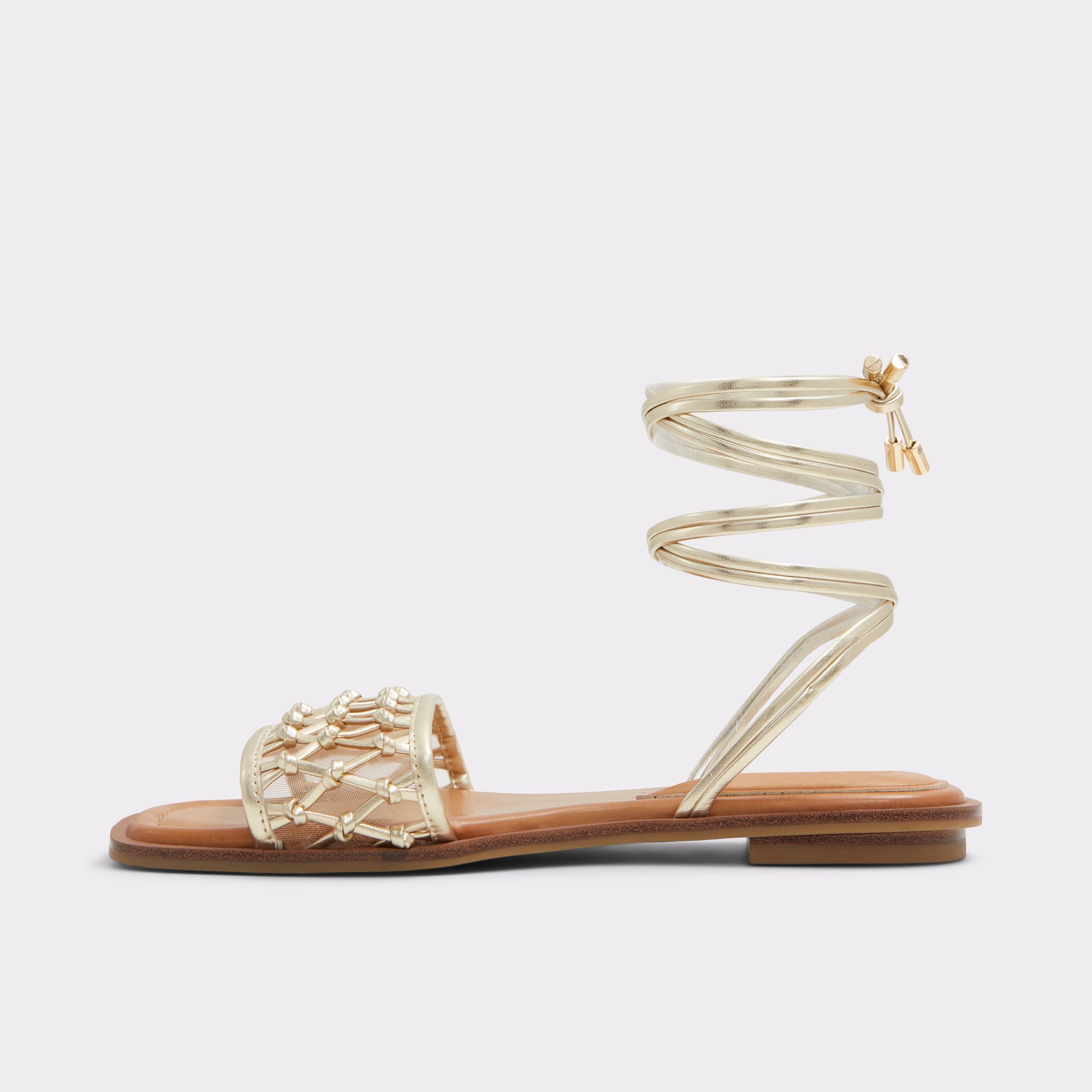 Seazen Gold Women's Flat Sandals | ALDO Canada