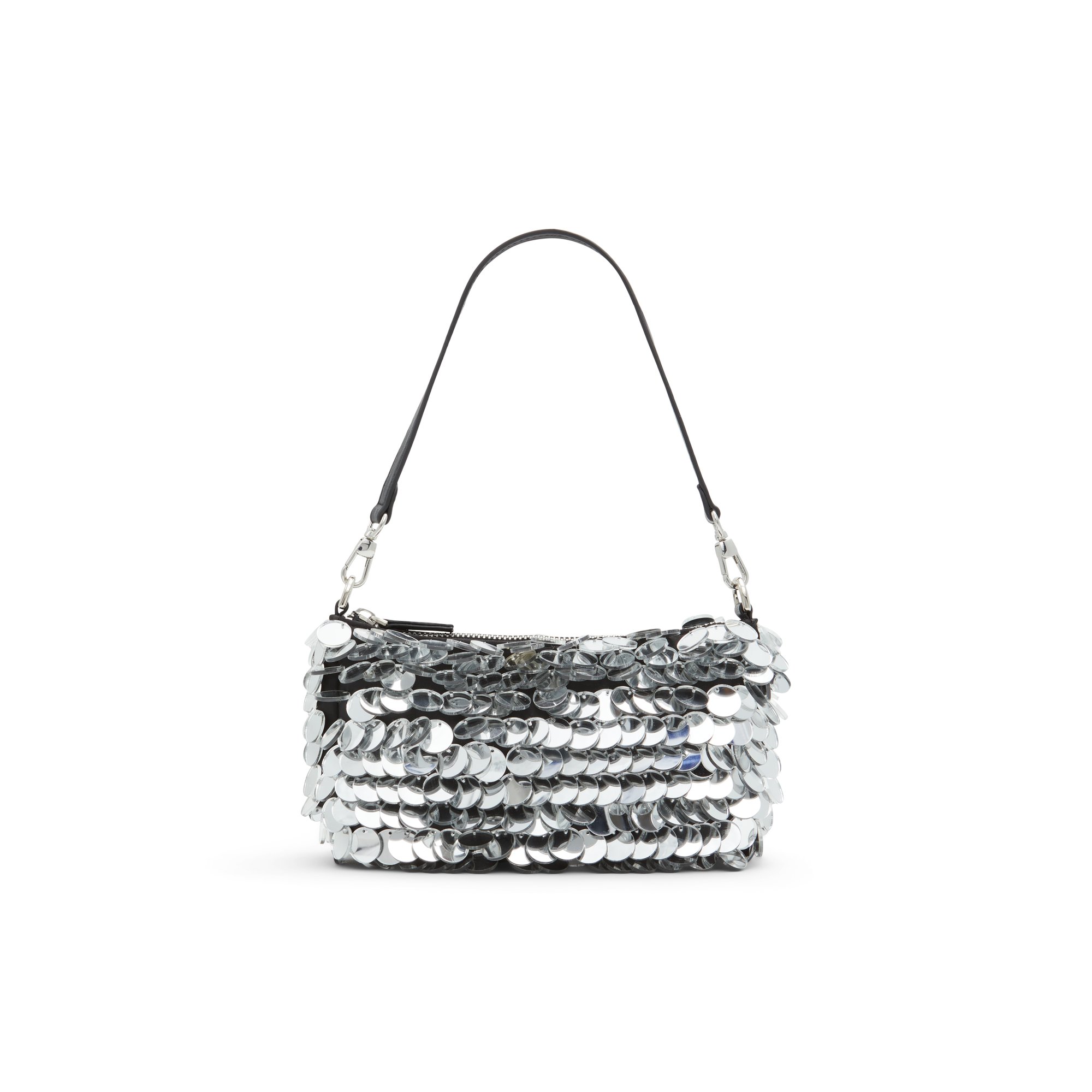 ALDO Sequina - Women's Shoulder Bag Handbag - Silver
