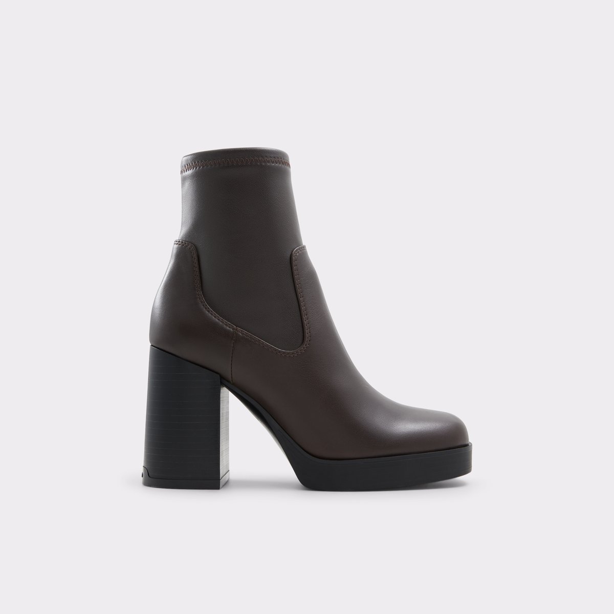 Seraphica Dark Brown Women's Ankle Boots | ALDO Canada