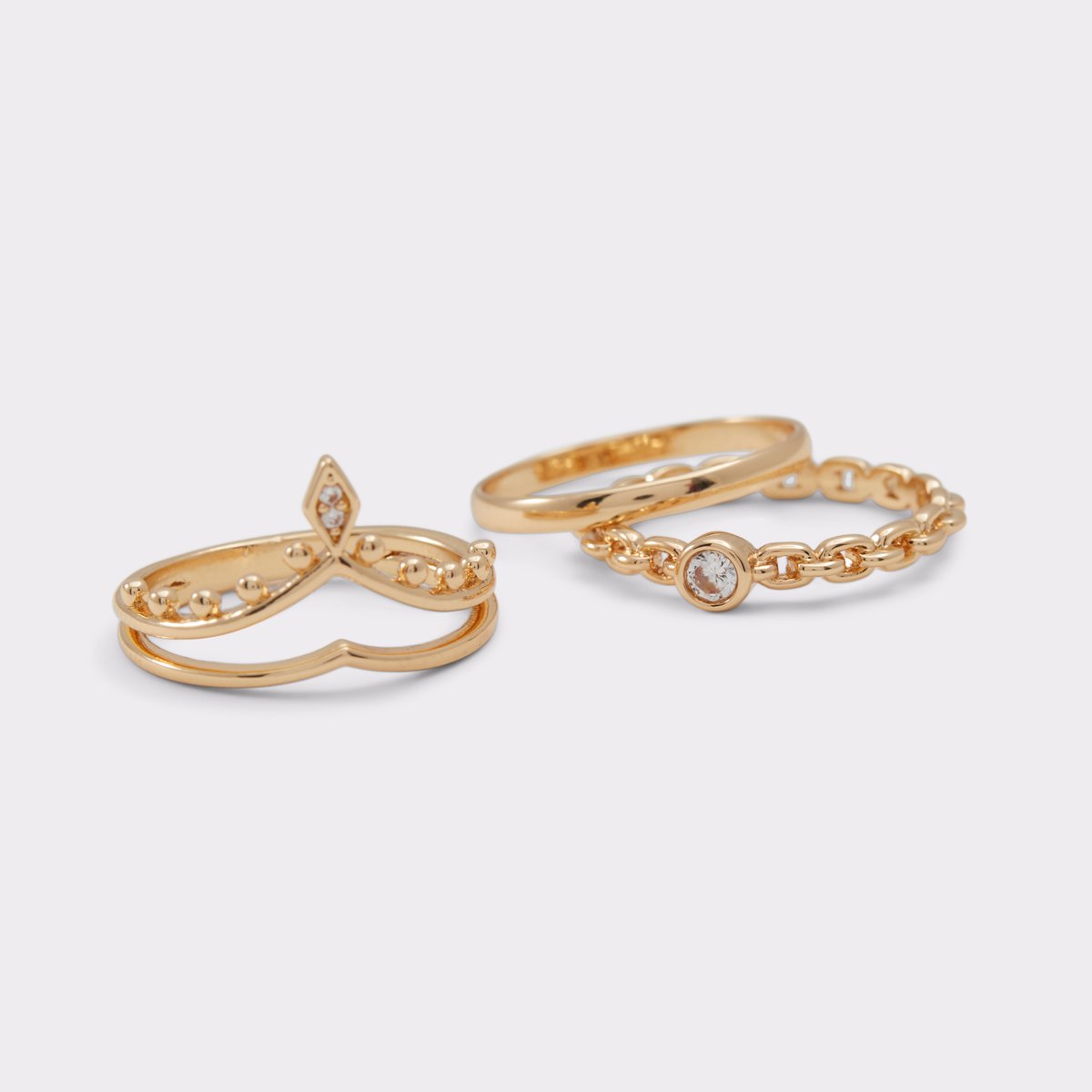 Sevorellan Gold/Clear Multi Women's Rings | ALDO Canada