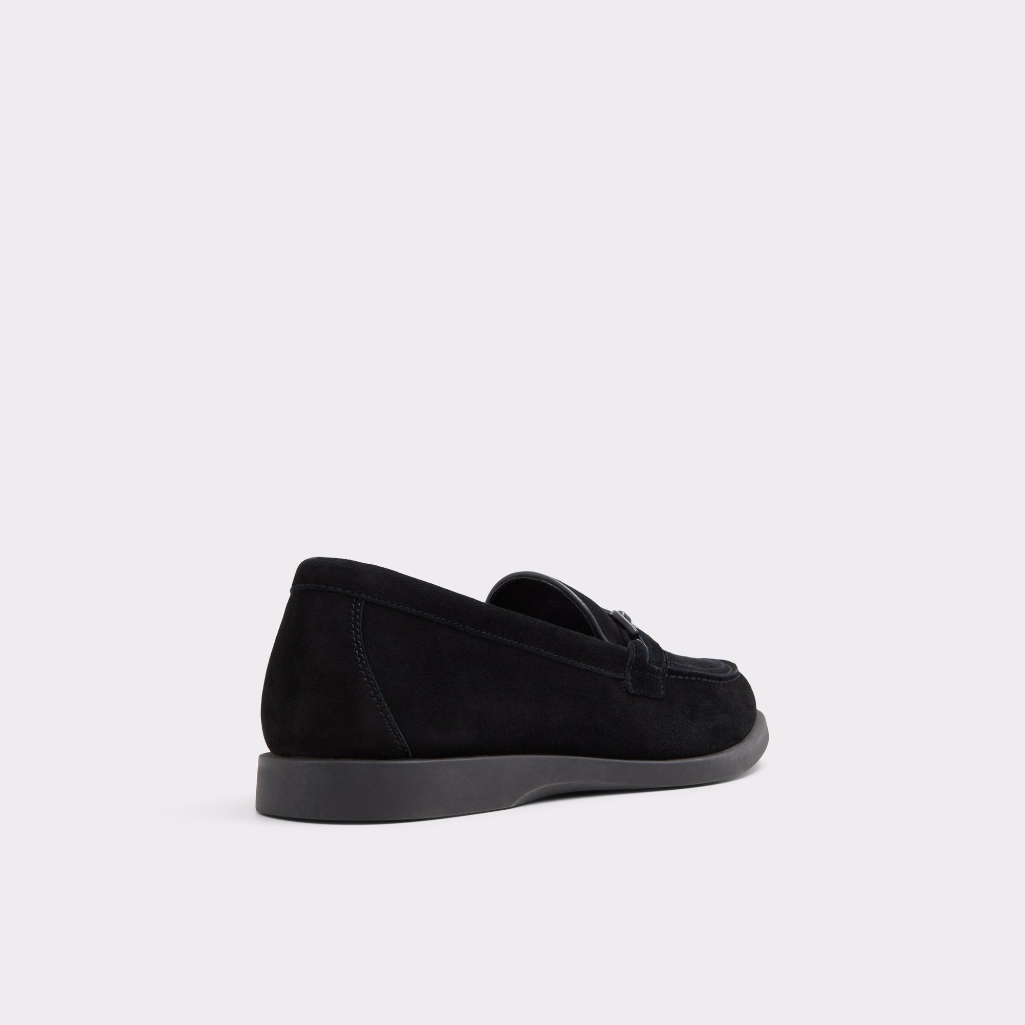 Sevul Black Leather Suede Men's Loafers & Slip-Ons | ALDO Canada