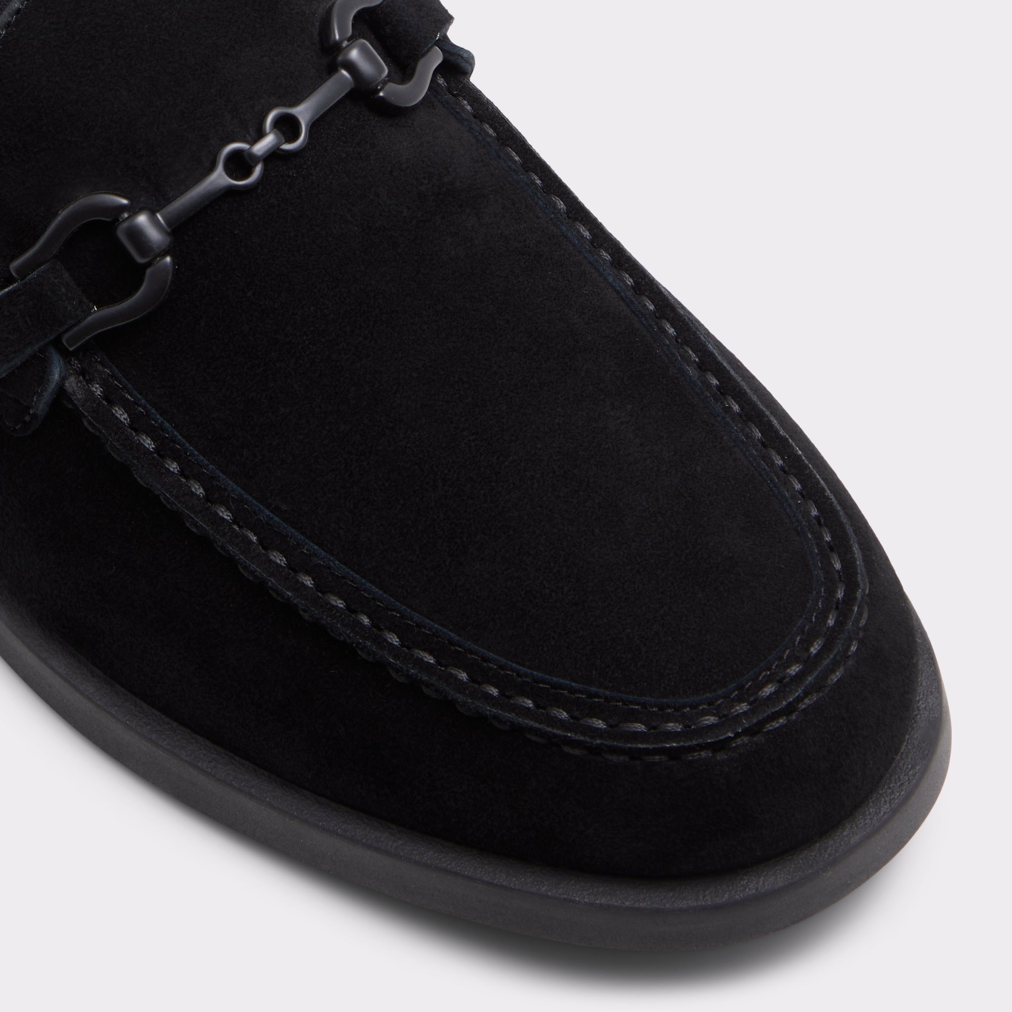 Sevul Black Leather Suede Men's Loafers & Slip-Ons | ALDO Canada