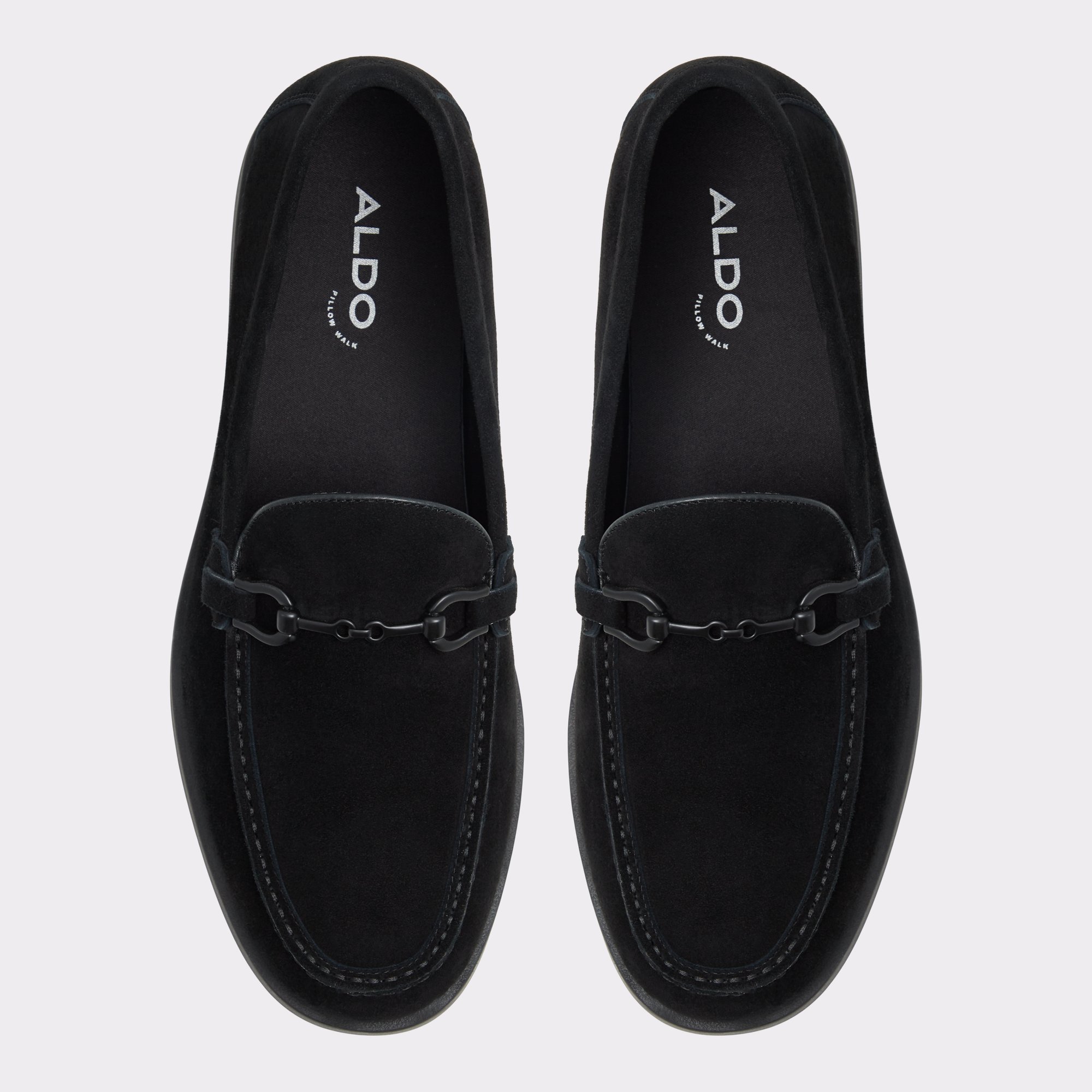 Sevul Black Leather Suede Men's Loafers & Slip-Ons | ALDO Canada