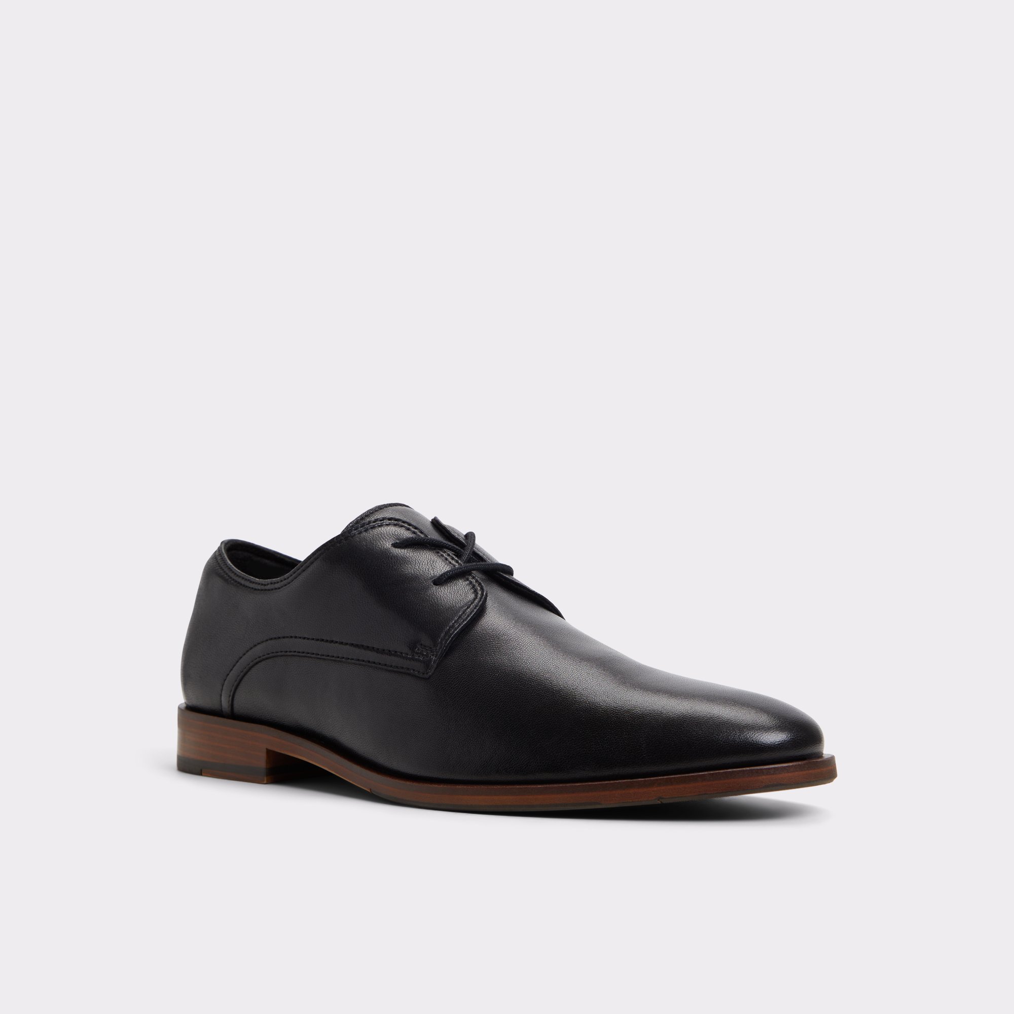 【ALDO】Men's 本革・快適インソール スタイリッシュなスライド Shirdon Black Men's Oxfords & Lace-ups | ALDO US