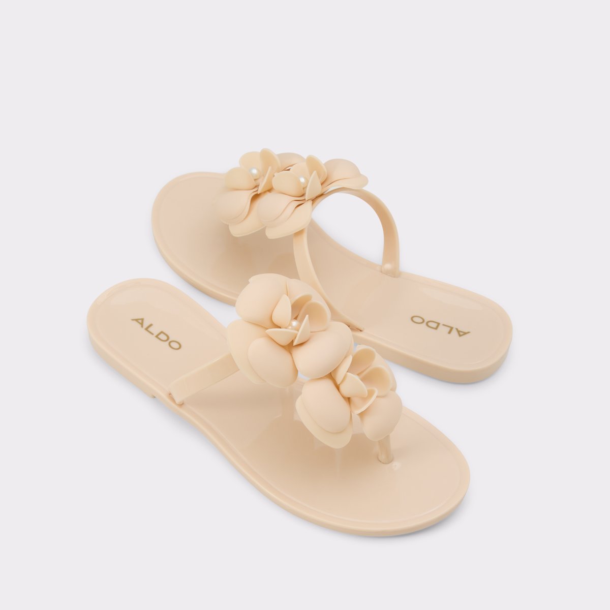 Simke Naturel Femmes Sandales en gelée et tongs | ALDO Canada