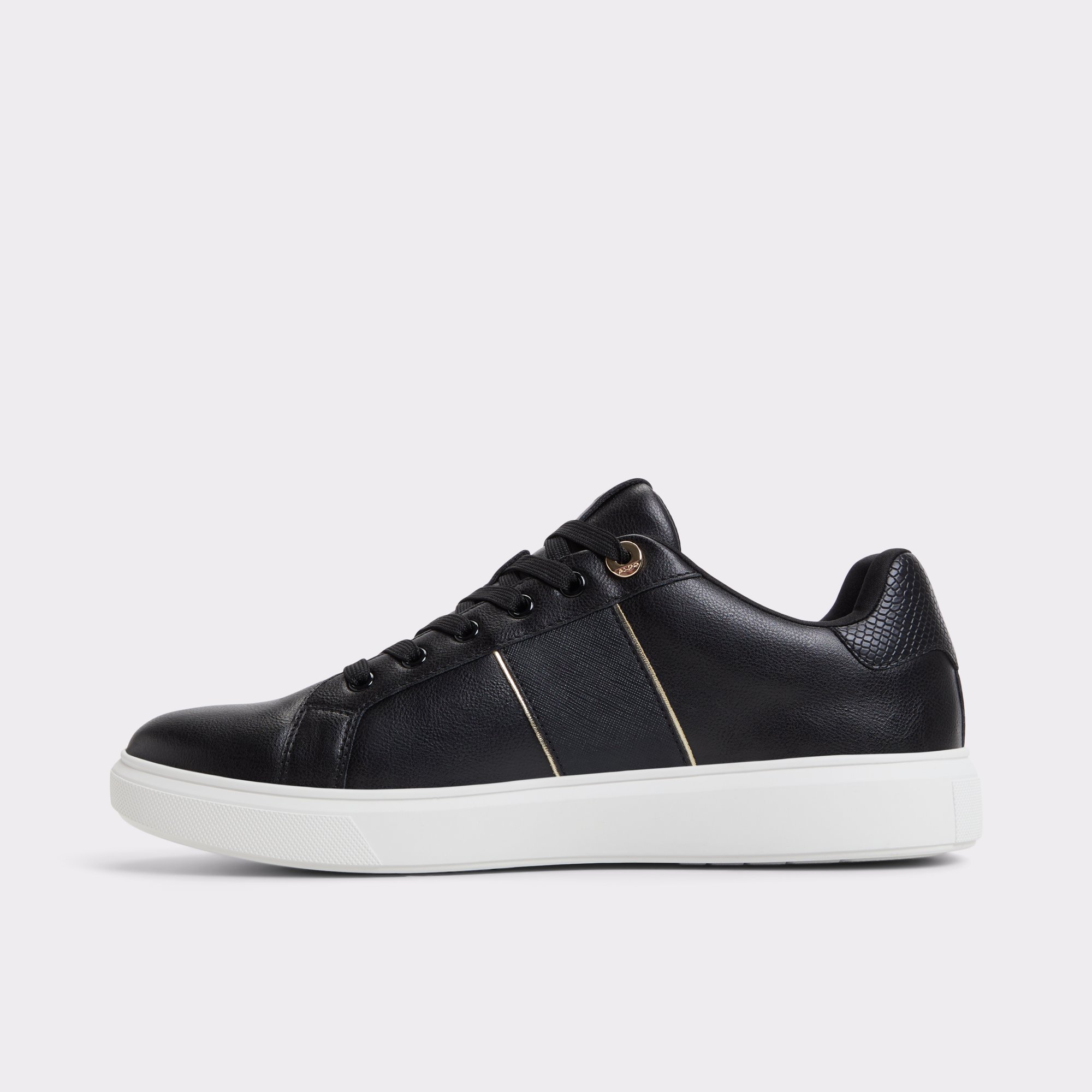 【ALDO】スネイク・蛇☆メタル Slither☆レースアップスニーカー Slither Black Men's Low top | ALDO US