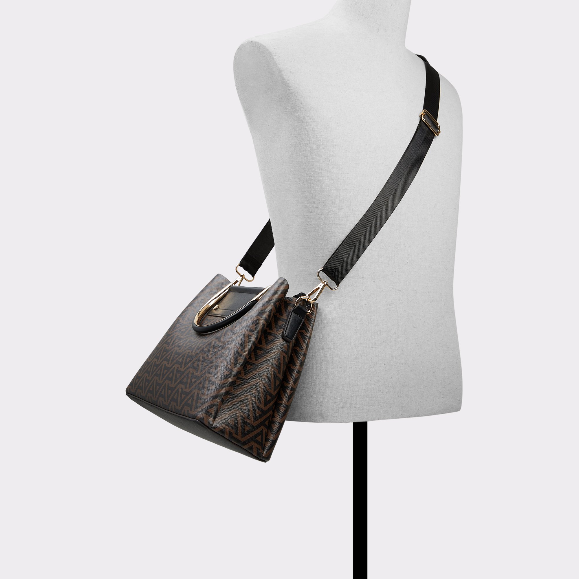 Sloanaax Brown Overflow Women's Tote & Satchel bags | ALDO Canada