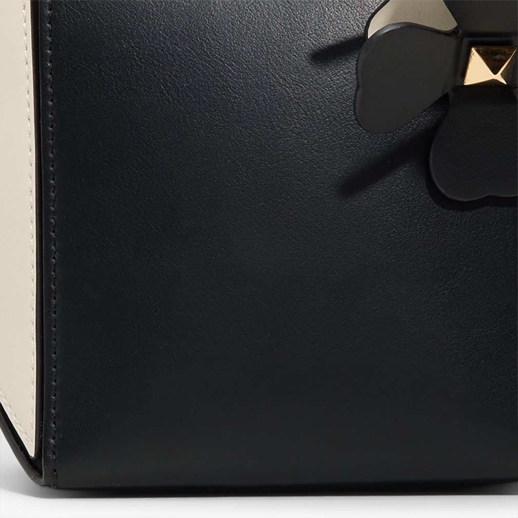 smallprismatote cartera de mujer-black white_black